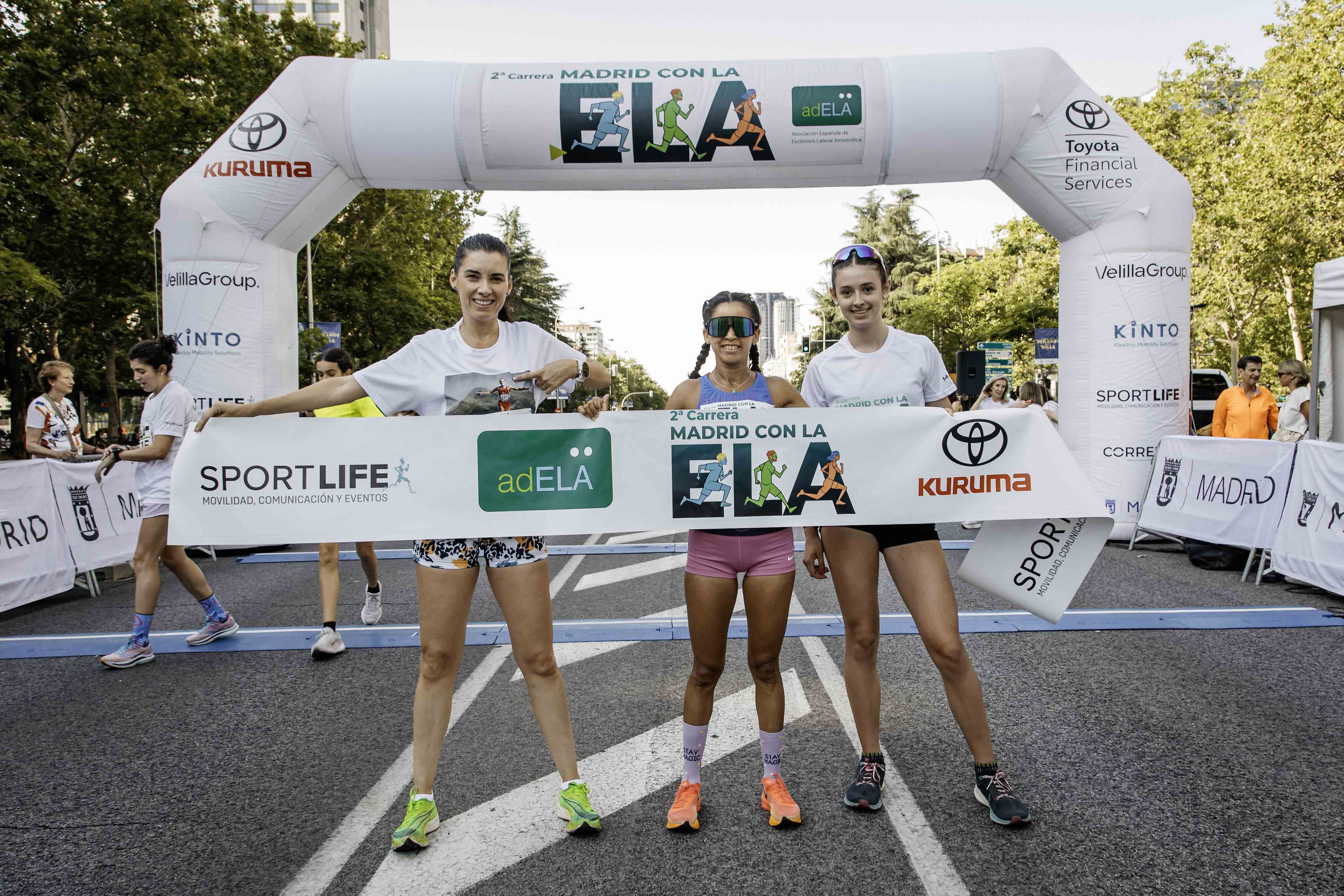 Las mejores fotos de la meta de la Carrera Madrid con la ELA 38