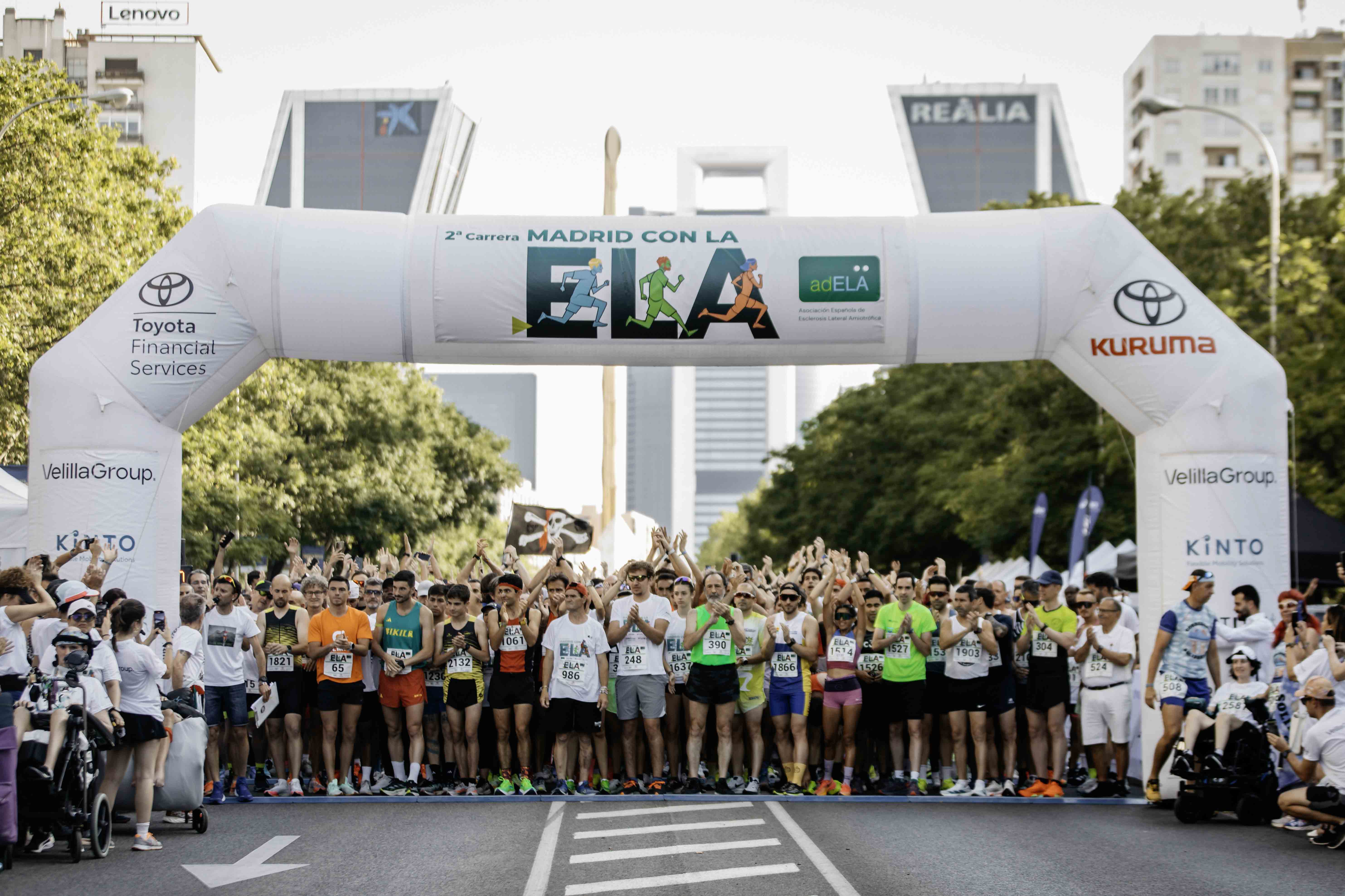 Las mejores fotos de la salida de la Carrera Madrid con la ELA 62