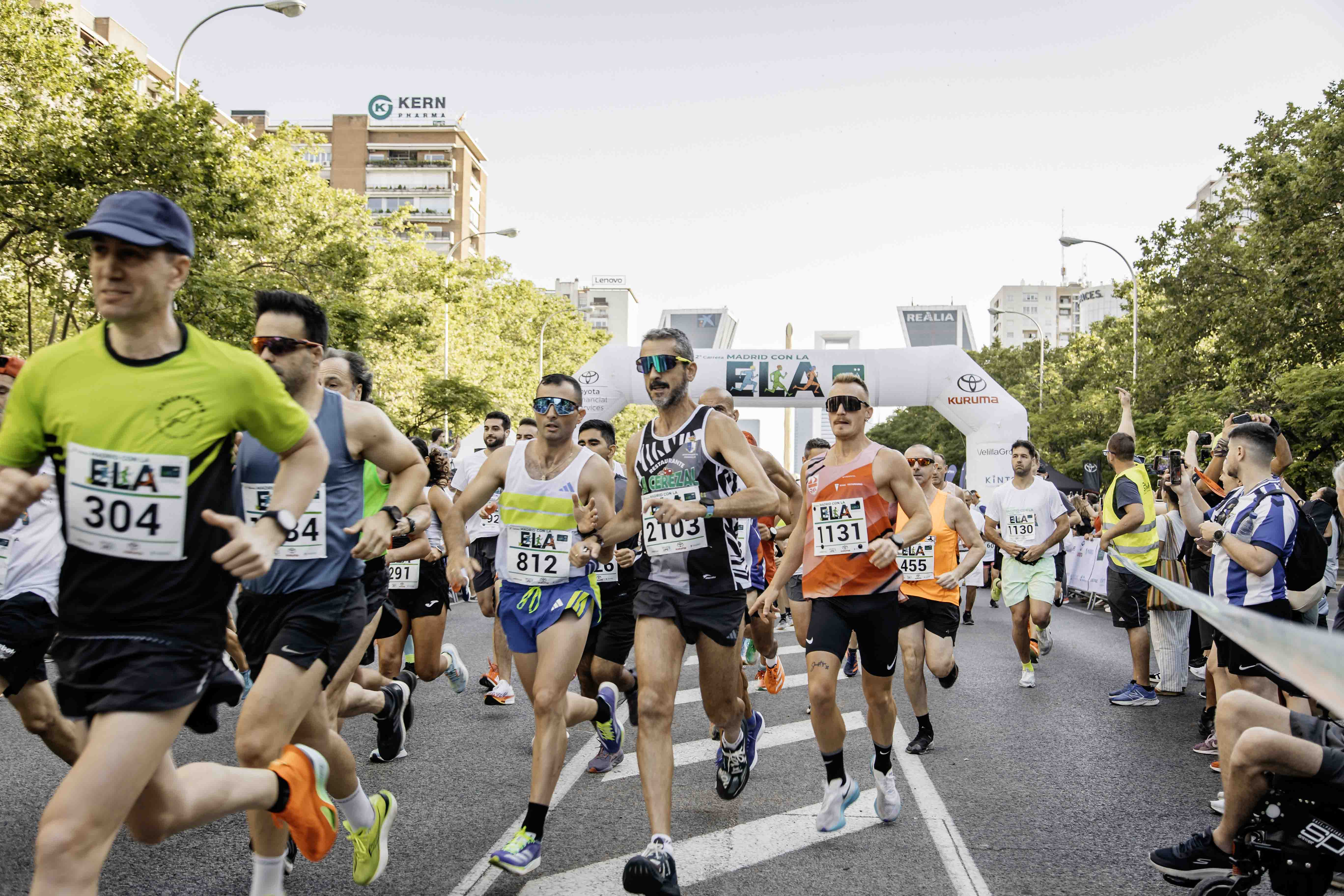 Las mejores fotos de la salida de la Carrera Madrid con la ELA 63