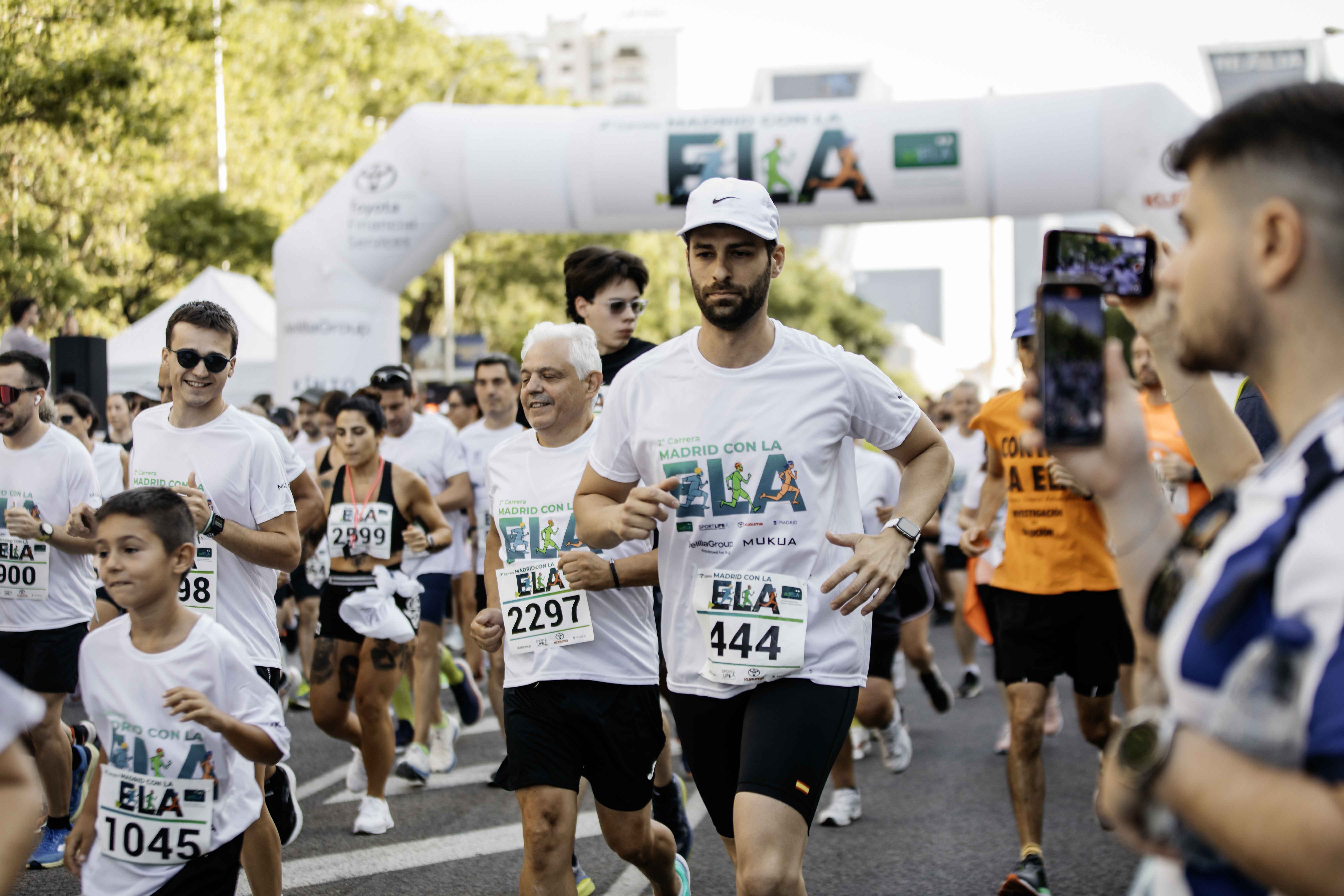 Las mejores fotos de la salida de la Carrera Madrid con la ELA 66