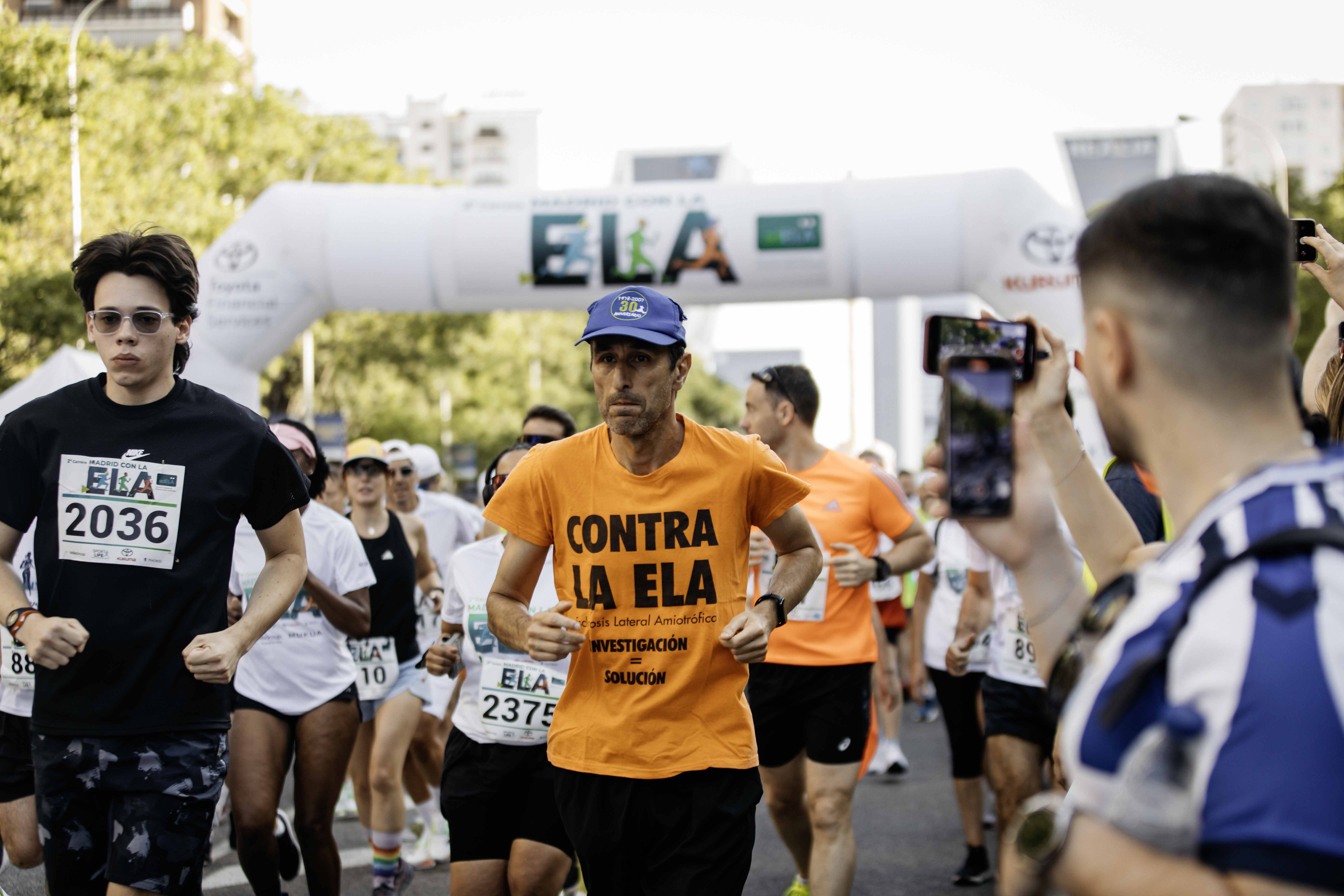 Las mejores fotos de la salida de la Carrera Madrid con la ELA 67