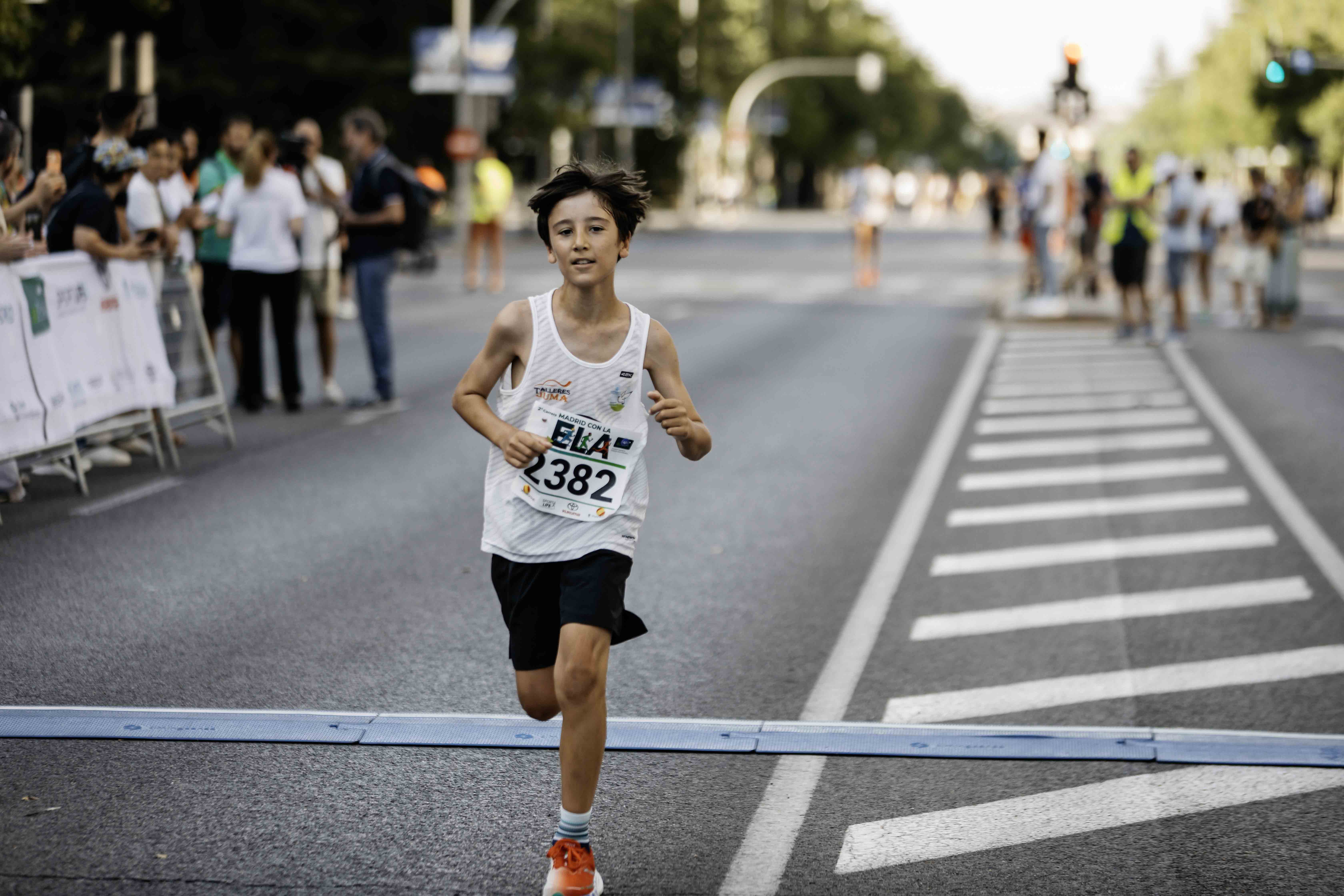 Las mejores fotos de la meta de la Carrera Madrid con la ELA 46