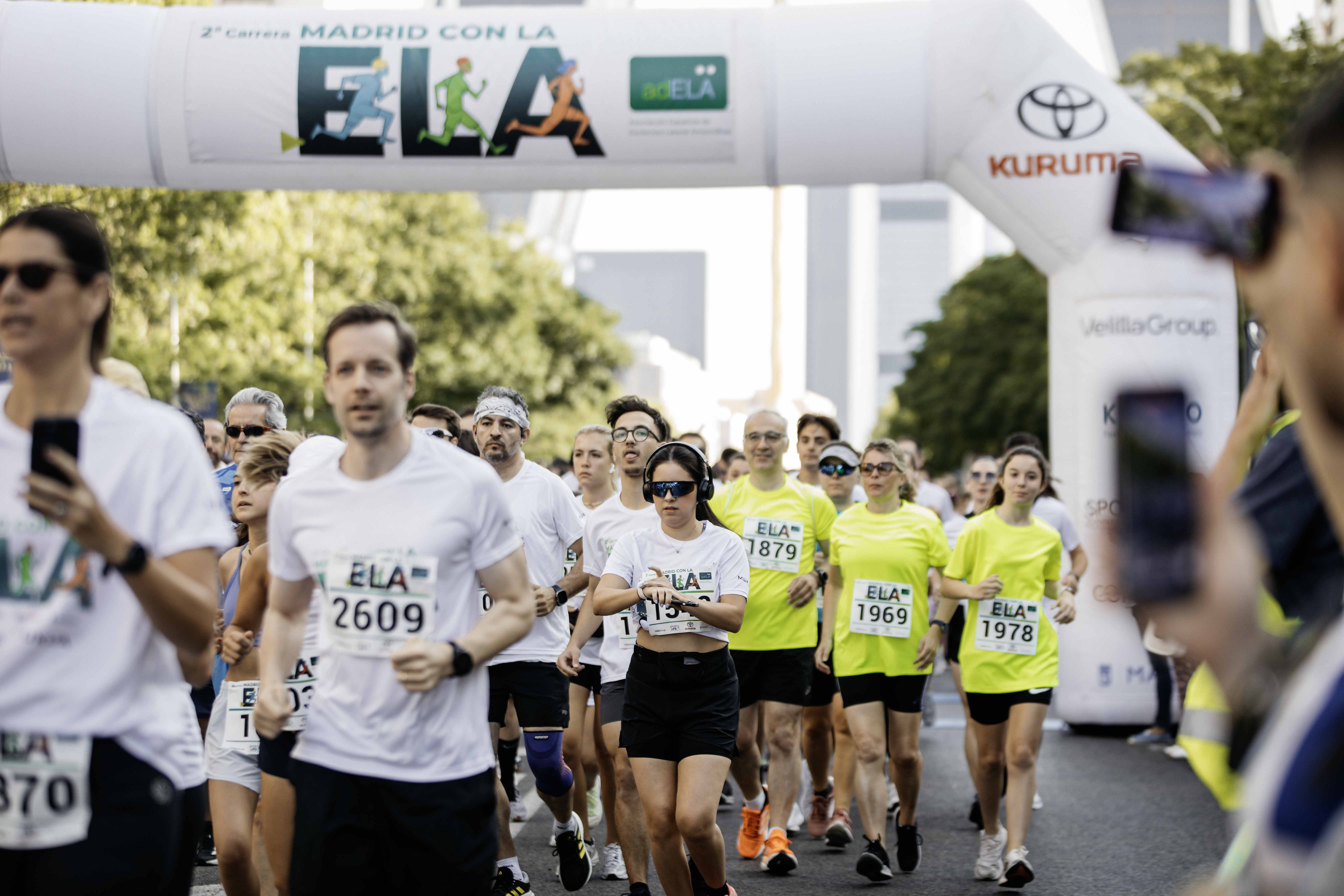 Las mejores fotos de la salida de la Carrera Madrid con la ELA 71