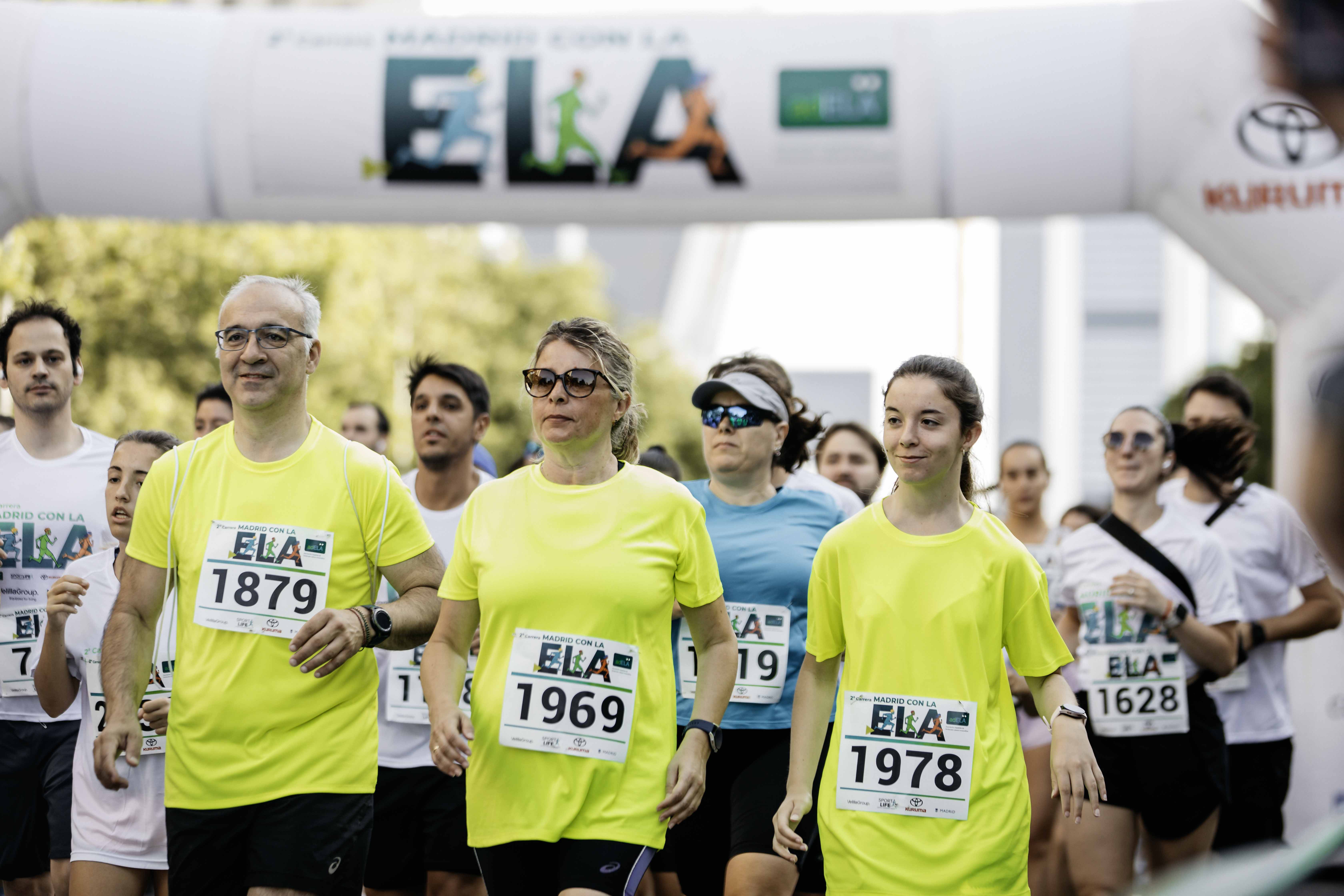 Las mejores fotos de la salida de la Carrera Madrid con la ELA 73