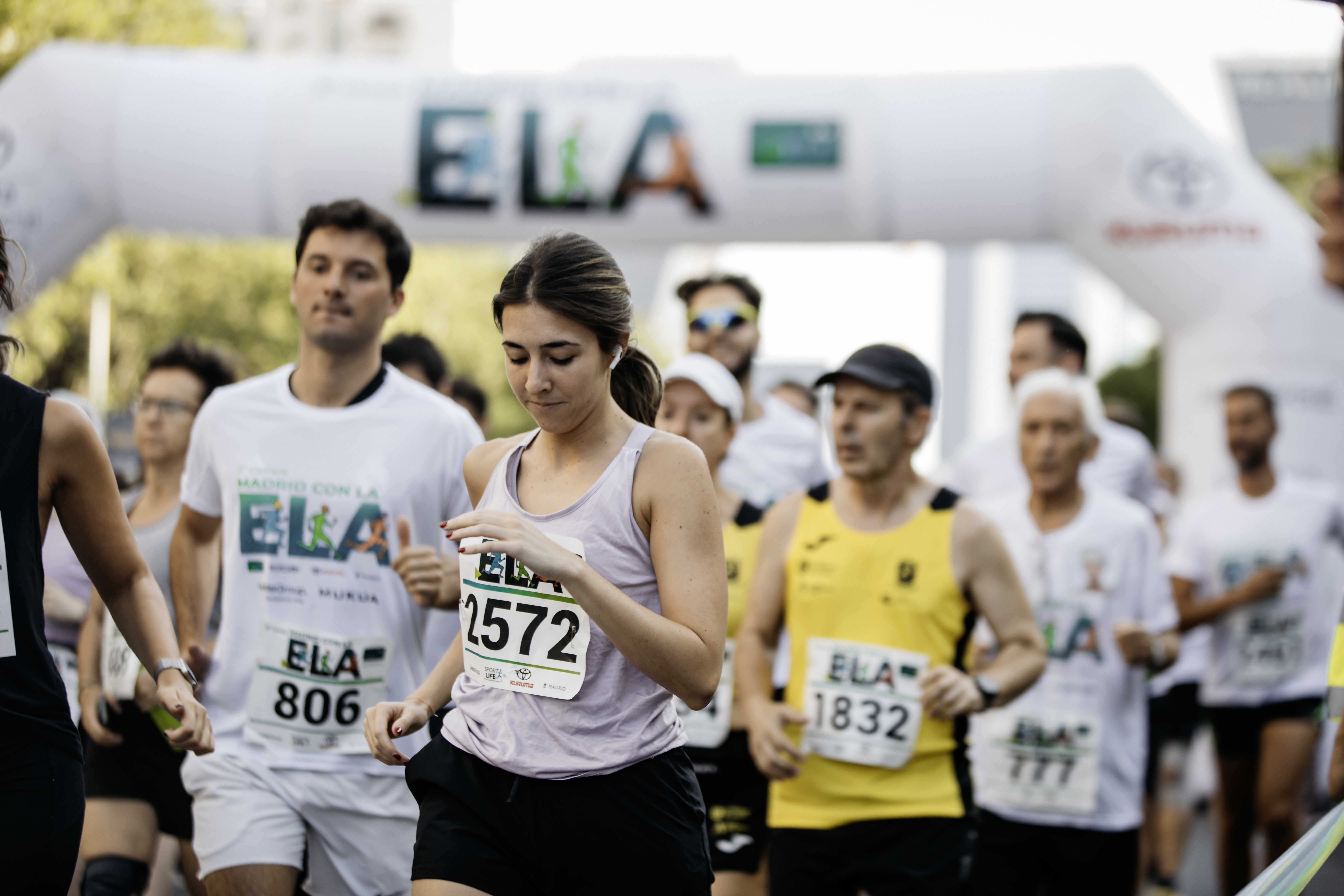 Las mejores fotos de la salida de la Carrera Madrid con la ELA 79