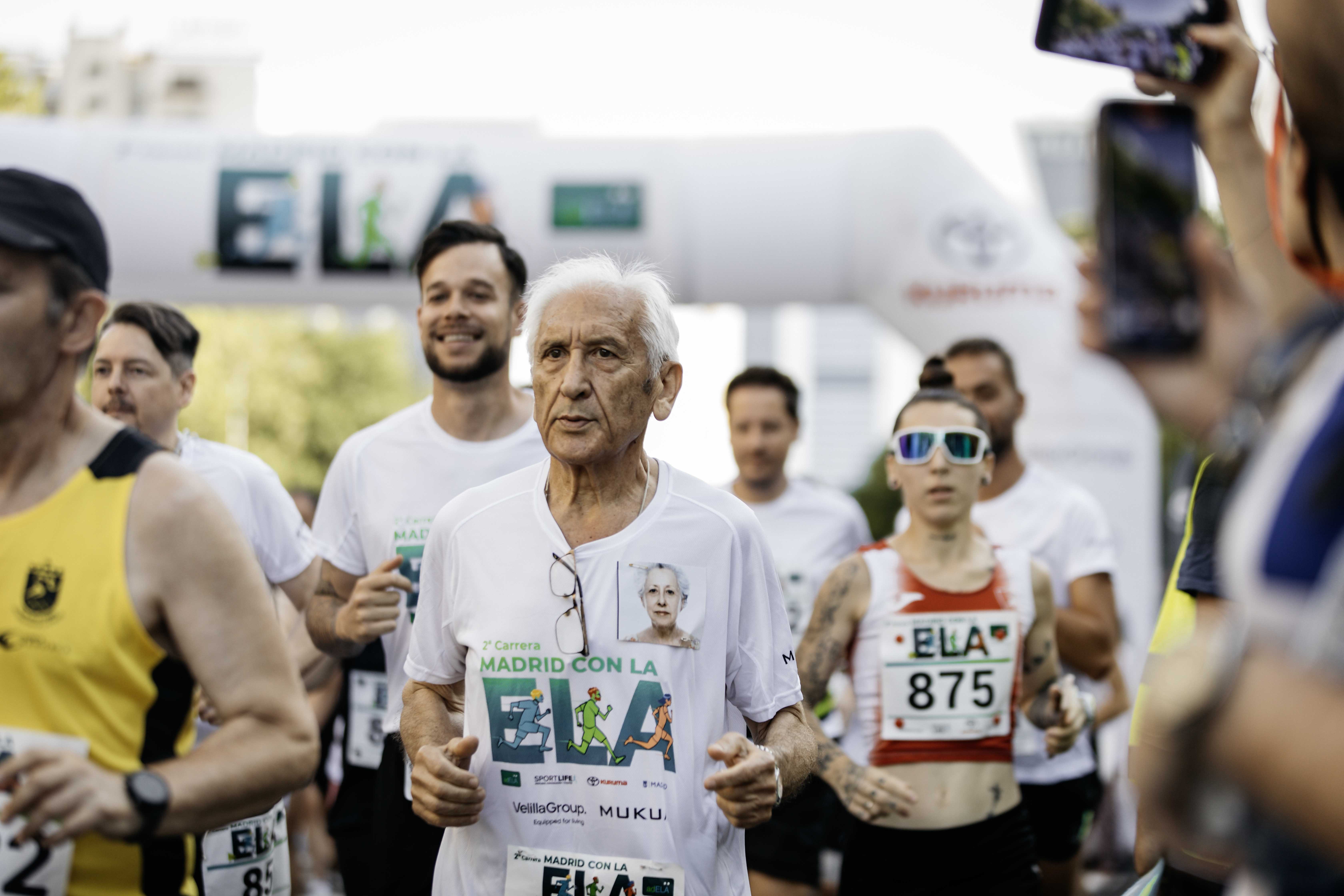 Las mejores fotos de la salida de la Carrera Madrid con la ELA 80
