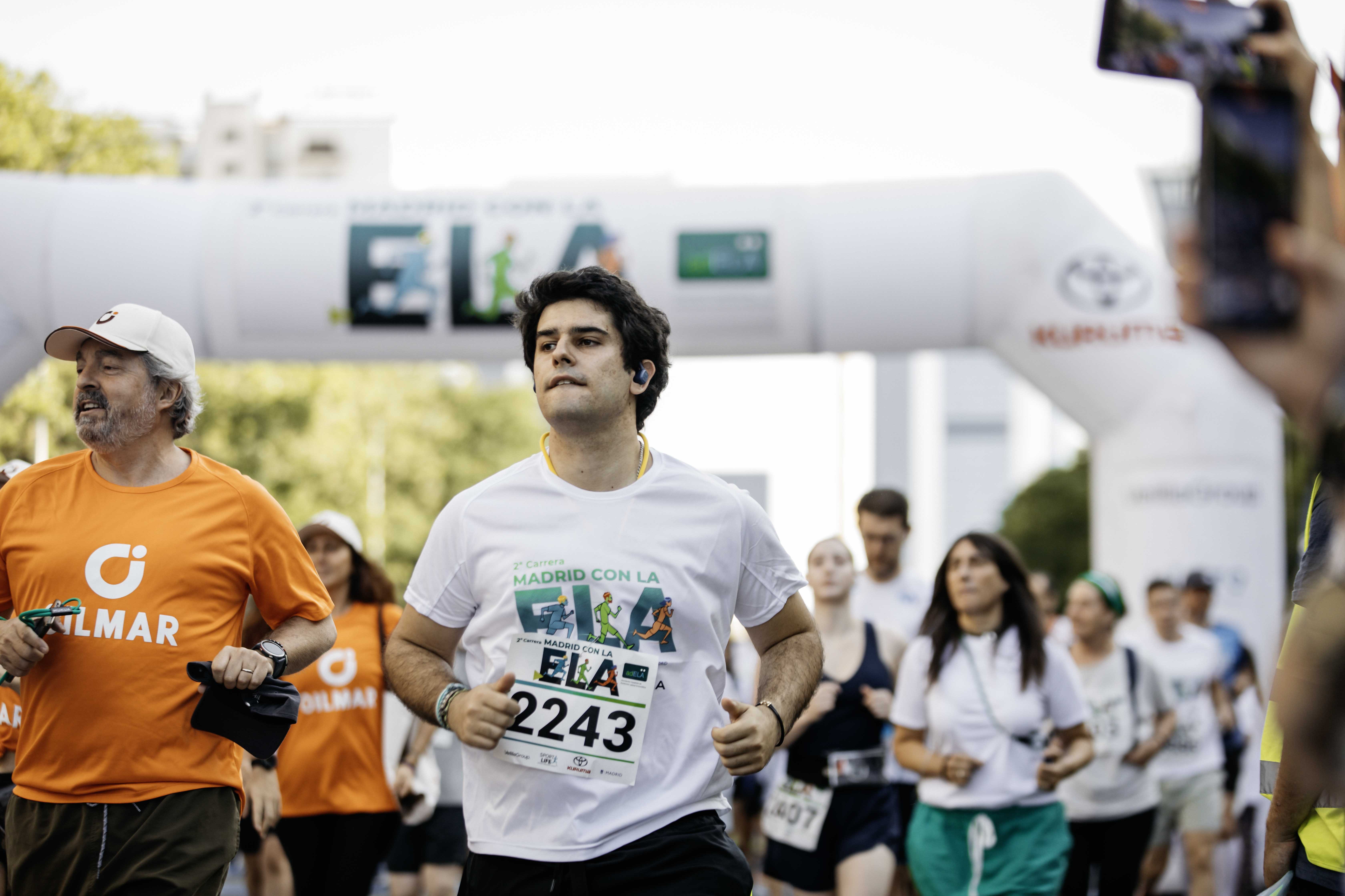 Las mejores fotos de la salida de la Carrera Madrid con la ELA 81
