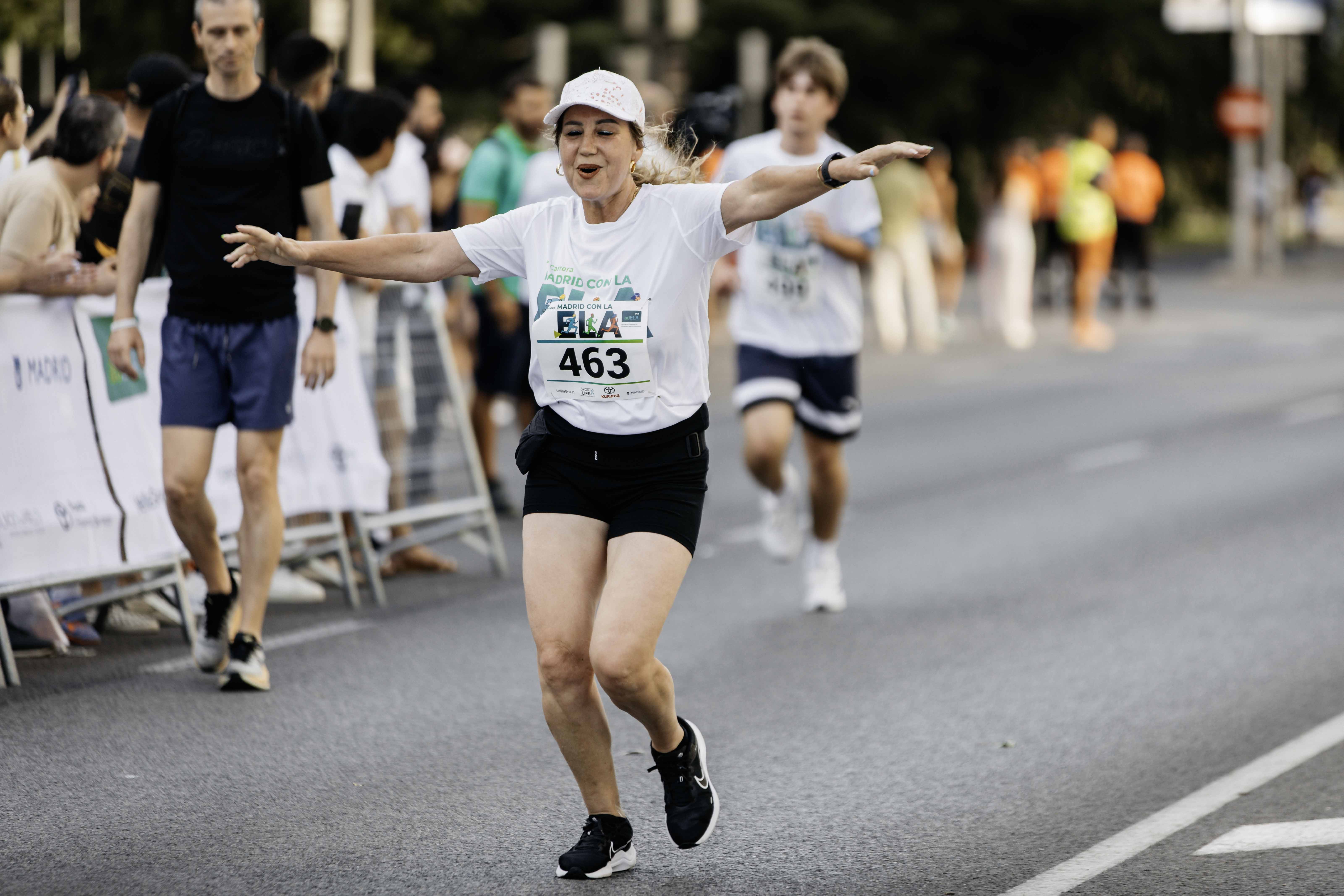 Las mejores fotos de la meta de la Carrera Madrid con la ELA 61