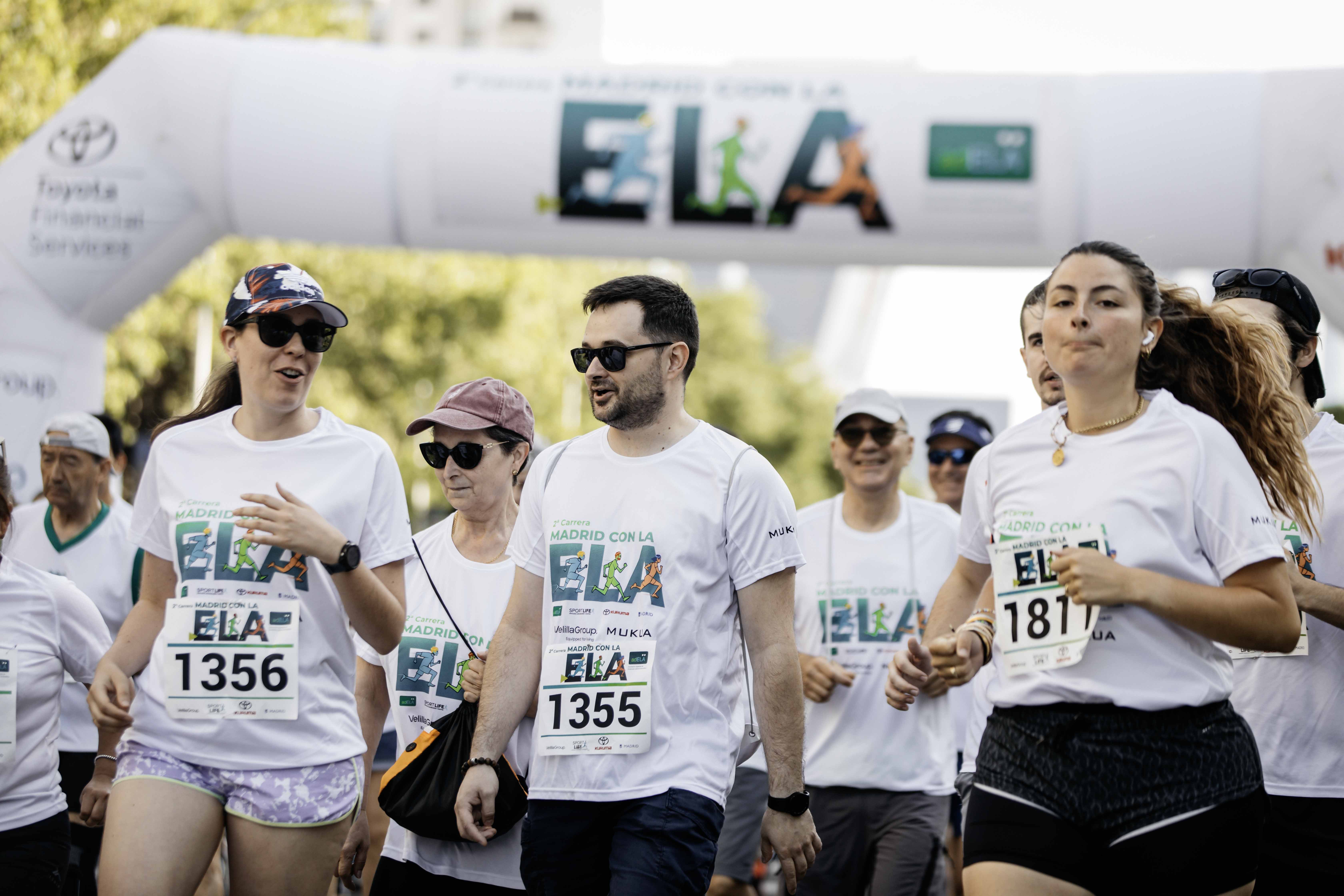 Las mejores fotos de la salida de la Carrera Madrid con la ELA 84