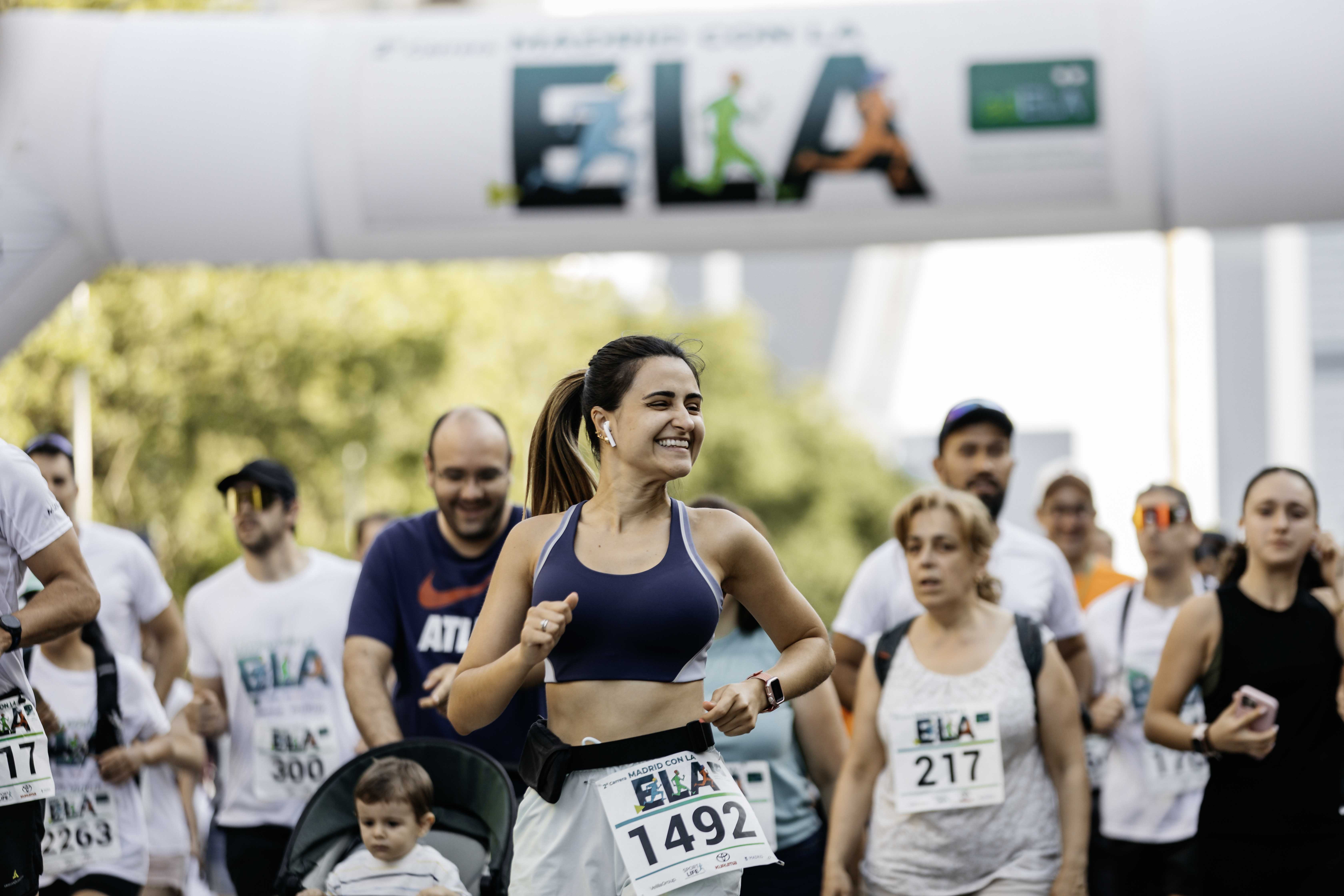 Las mejores fotos de la salida de la Carrera Madrid con la ELA 86