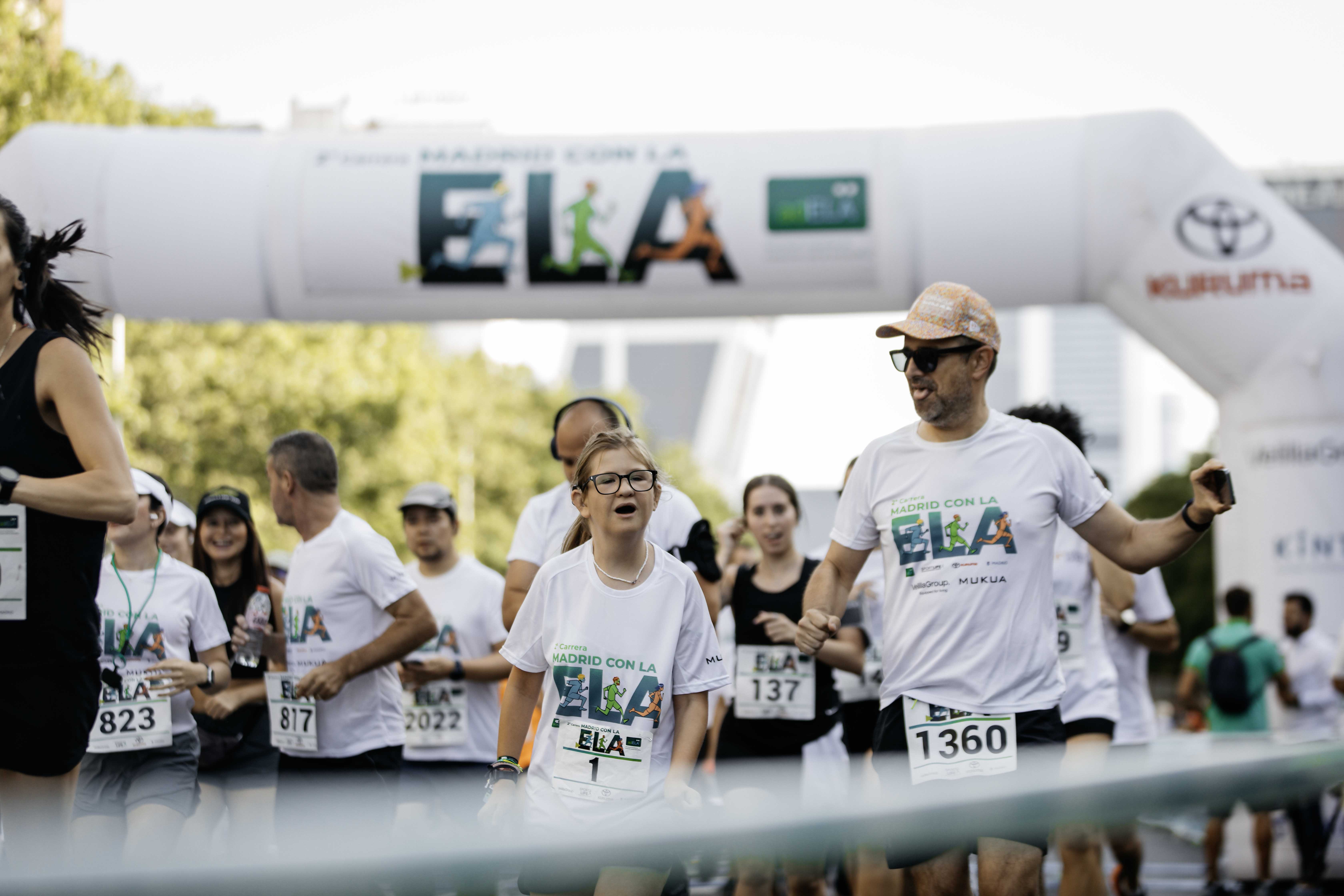 Las mejores fotos de la salida de la Carrera Madrid con la ELA 91