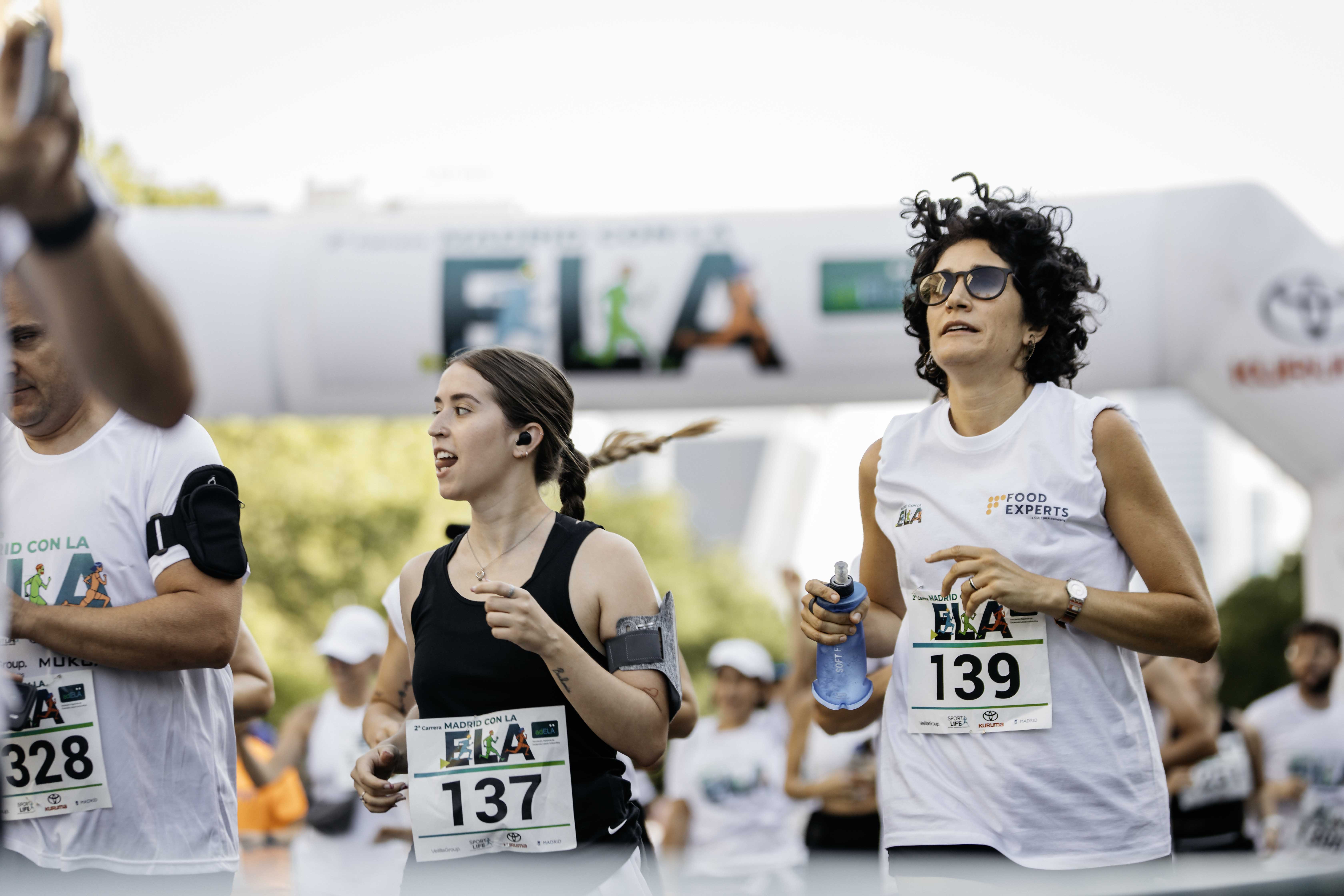 Las mejores fotos de la salida de la Carrera Madrid con la ELA 92