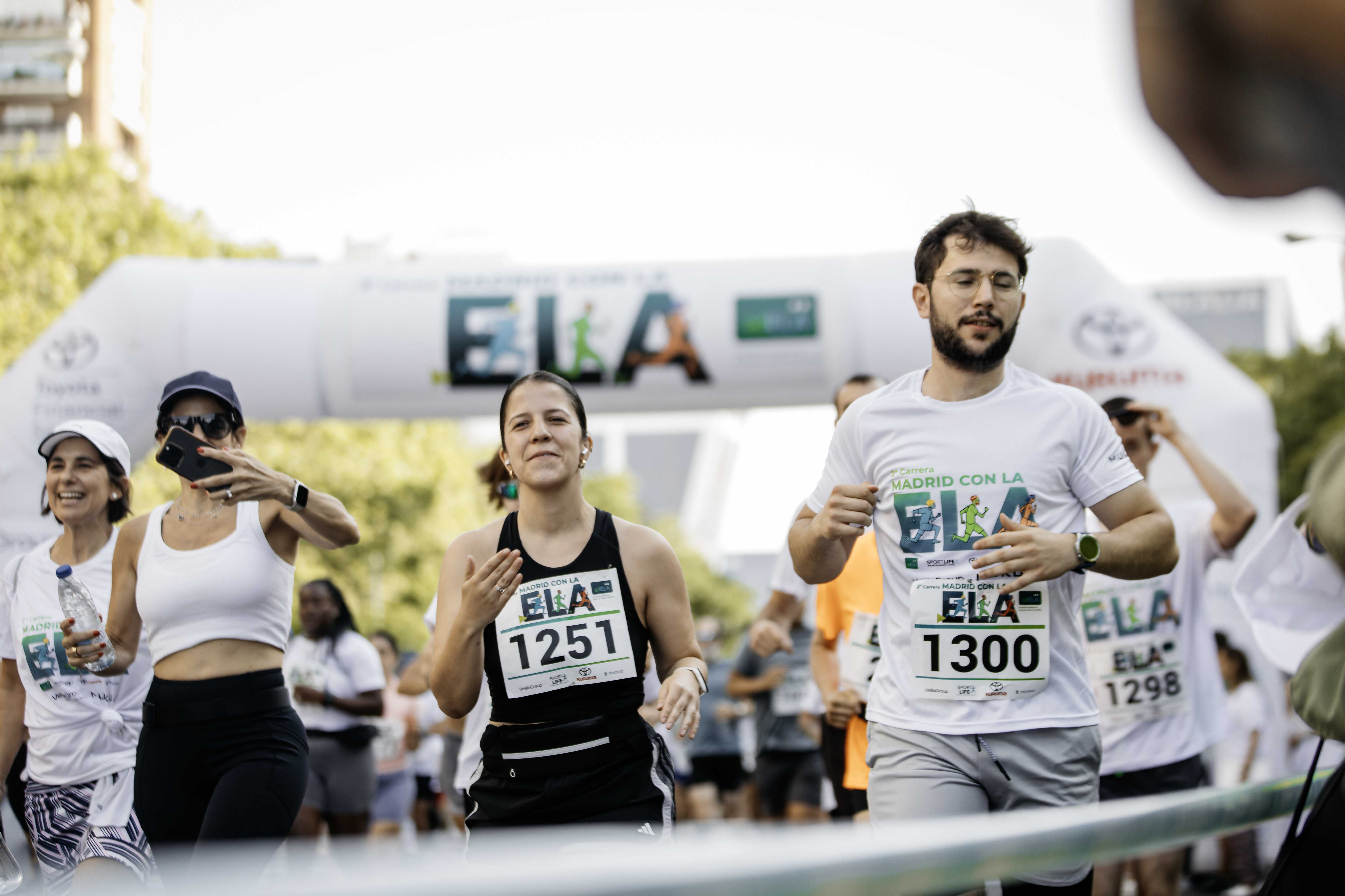 Las mejores fotos de la salida de la Carrera Madrid con la ELA 93