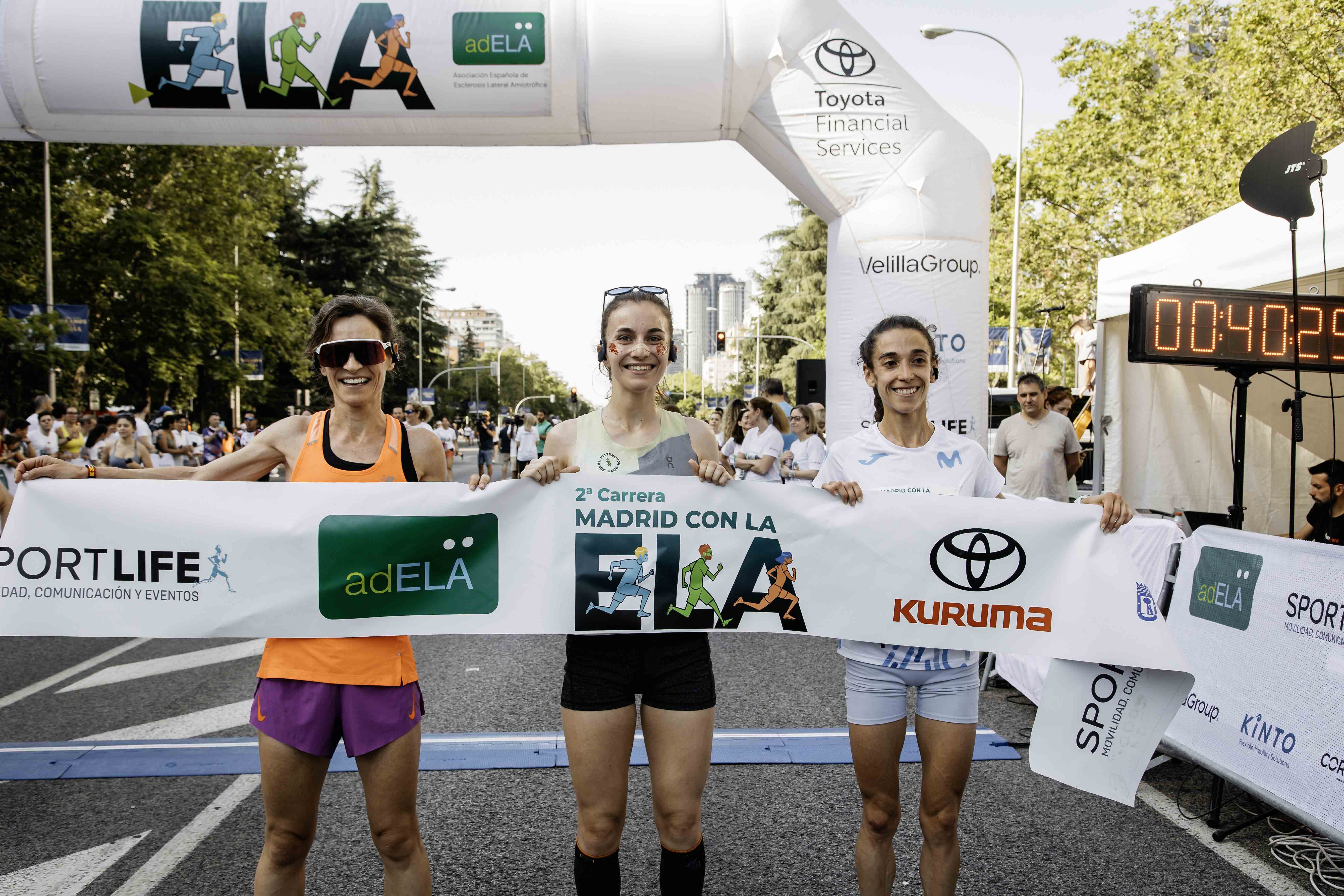 Las mejores fotos de la meta de la Carrera Madrid con la ELA 203