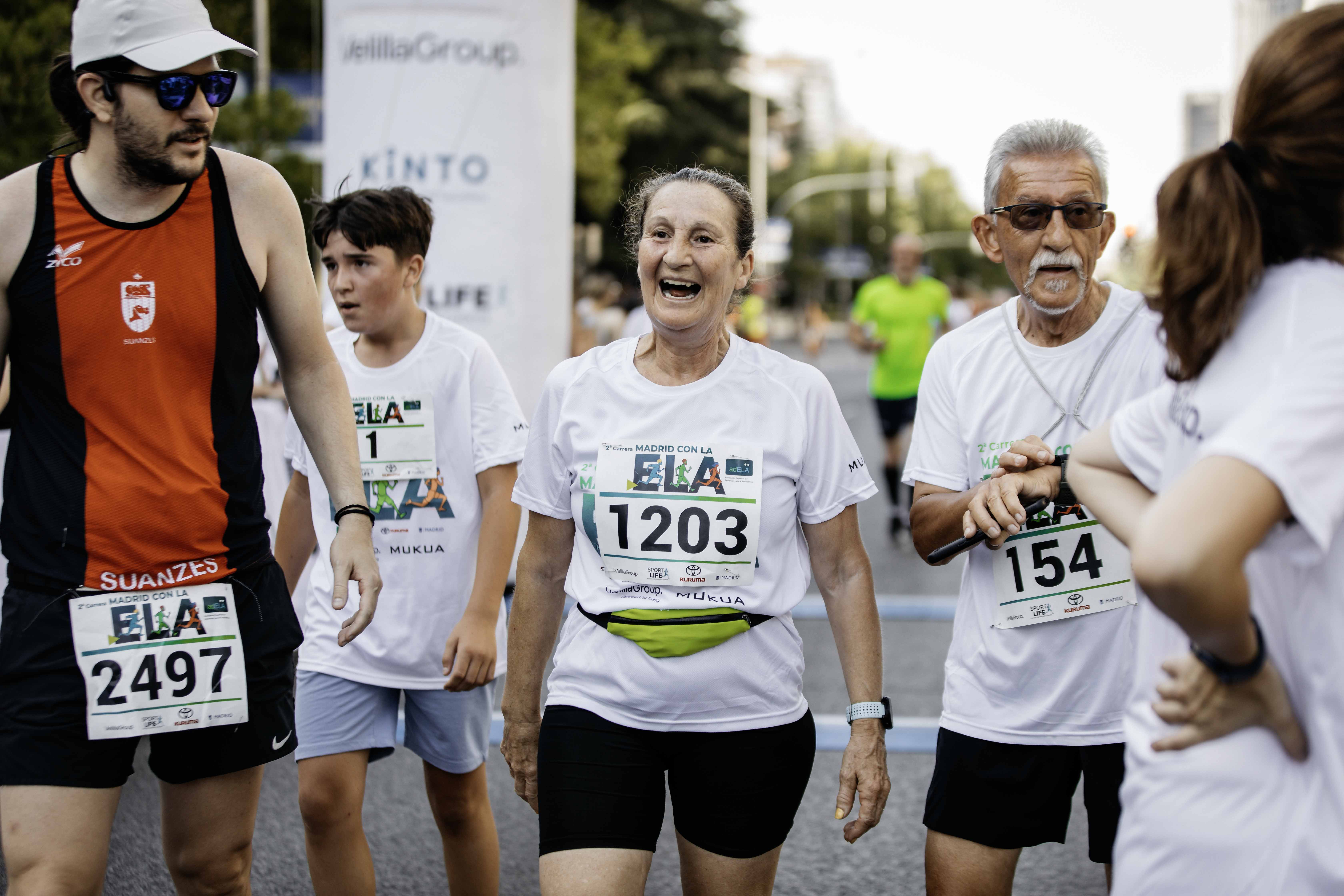 Las mejores fotos de la meta de la Carrera Madrid con la ELA 76