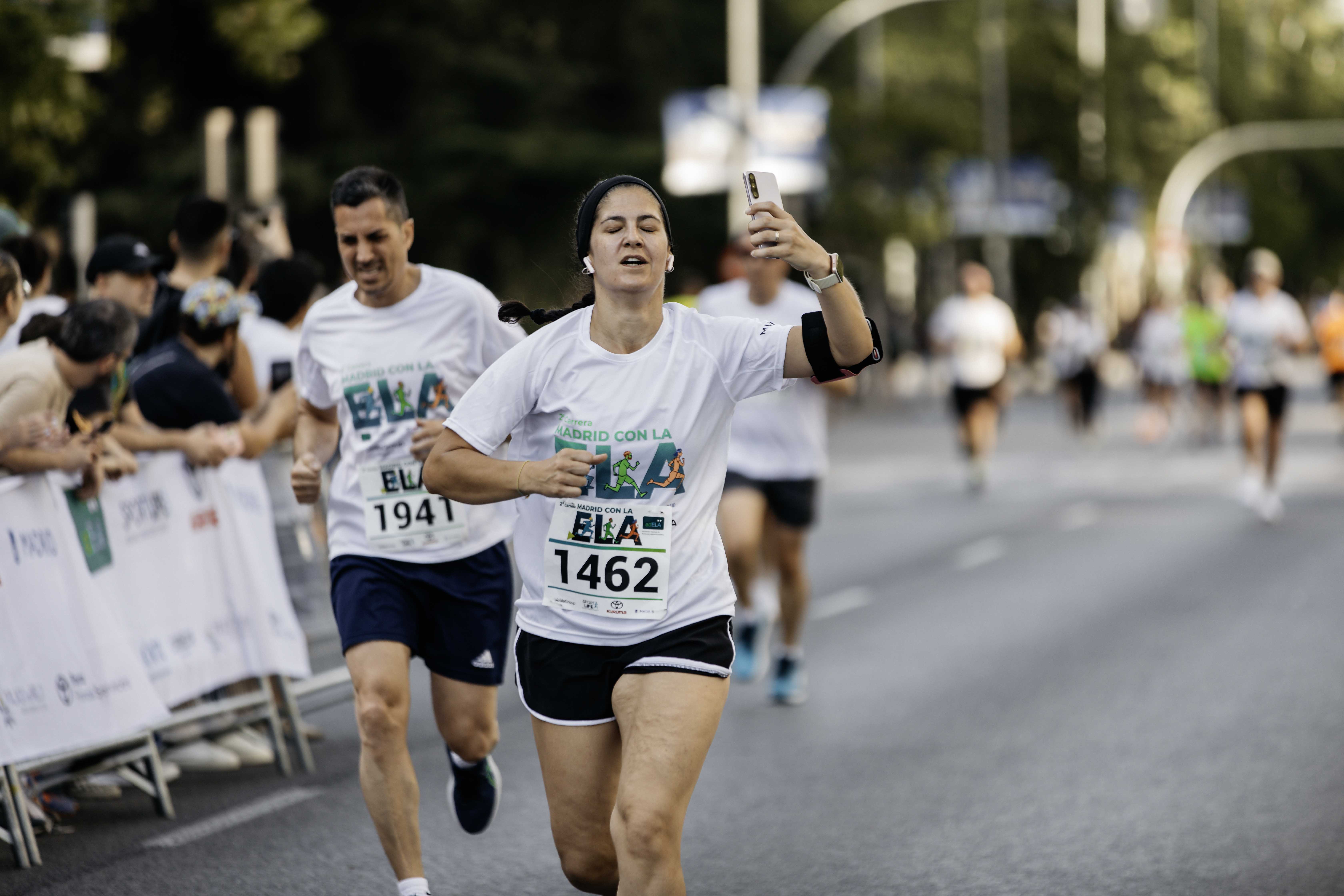 Las mejores fotos de la meta de la Carrera Madrid con la ELA 79