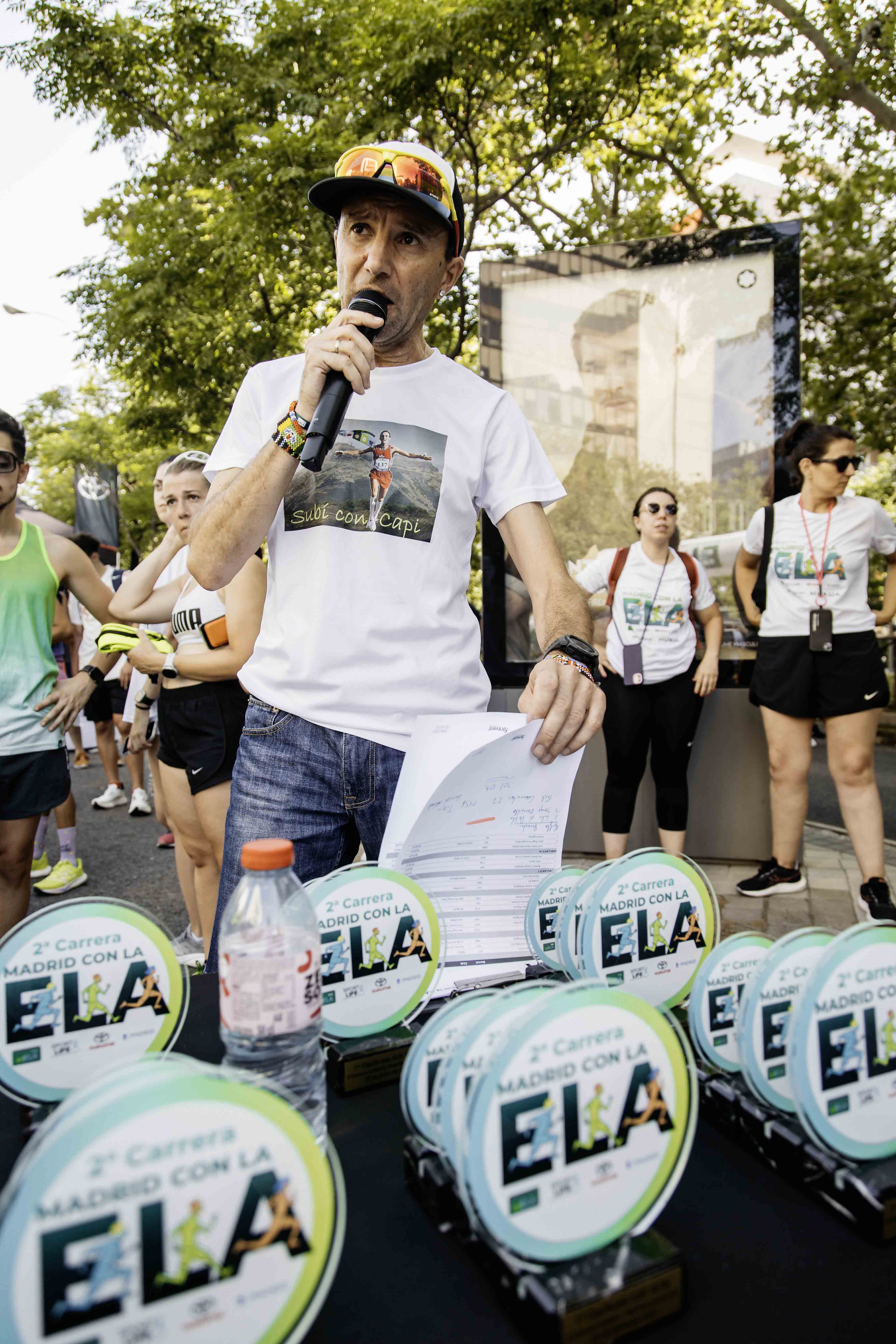 Las mejores fotos de la premiación de la Carrera Madrid con la ELA 2