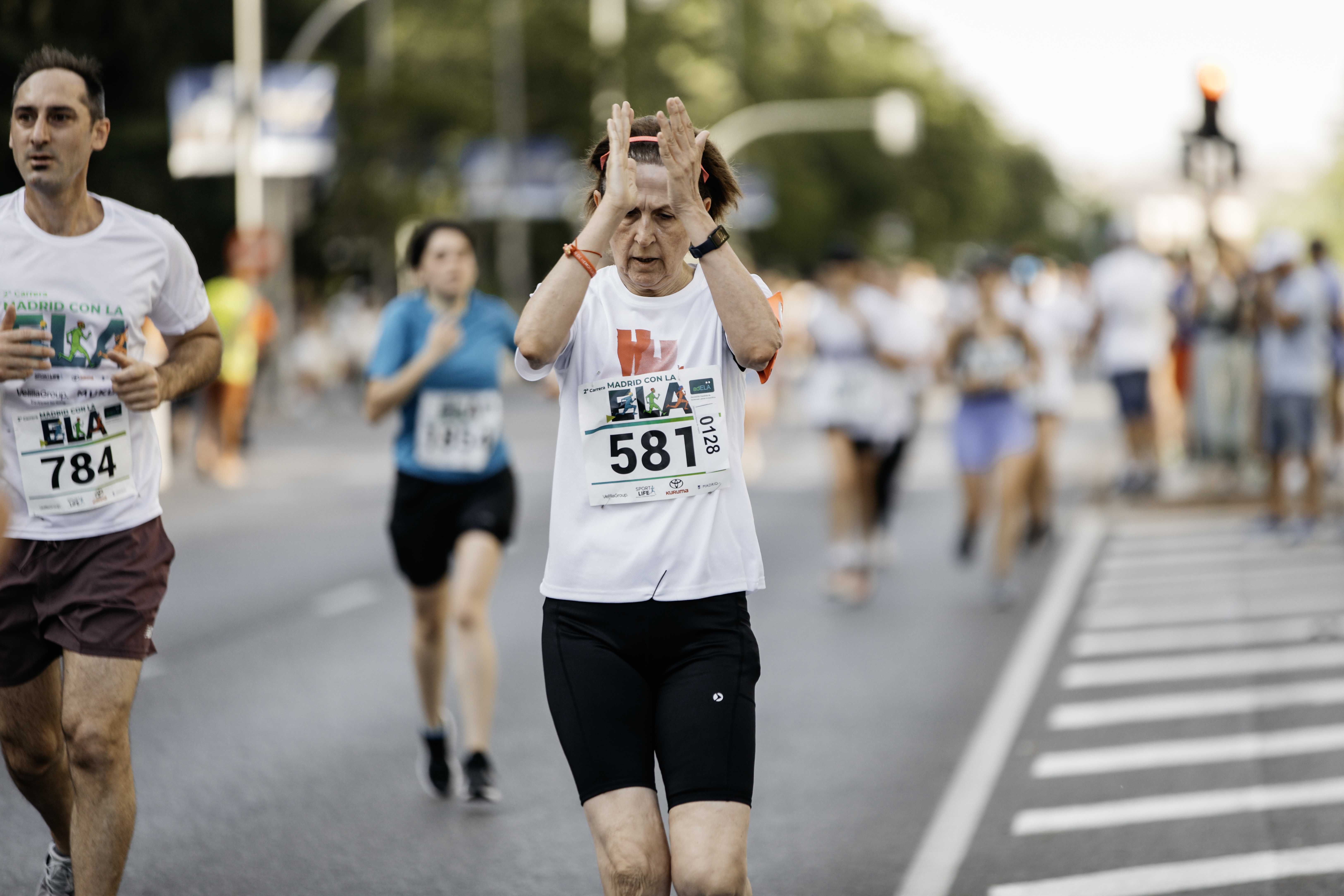 Las mejores fotos de la meta de la Carrera Madrid con la ELA 81