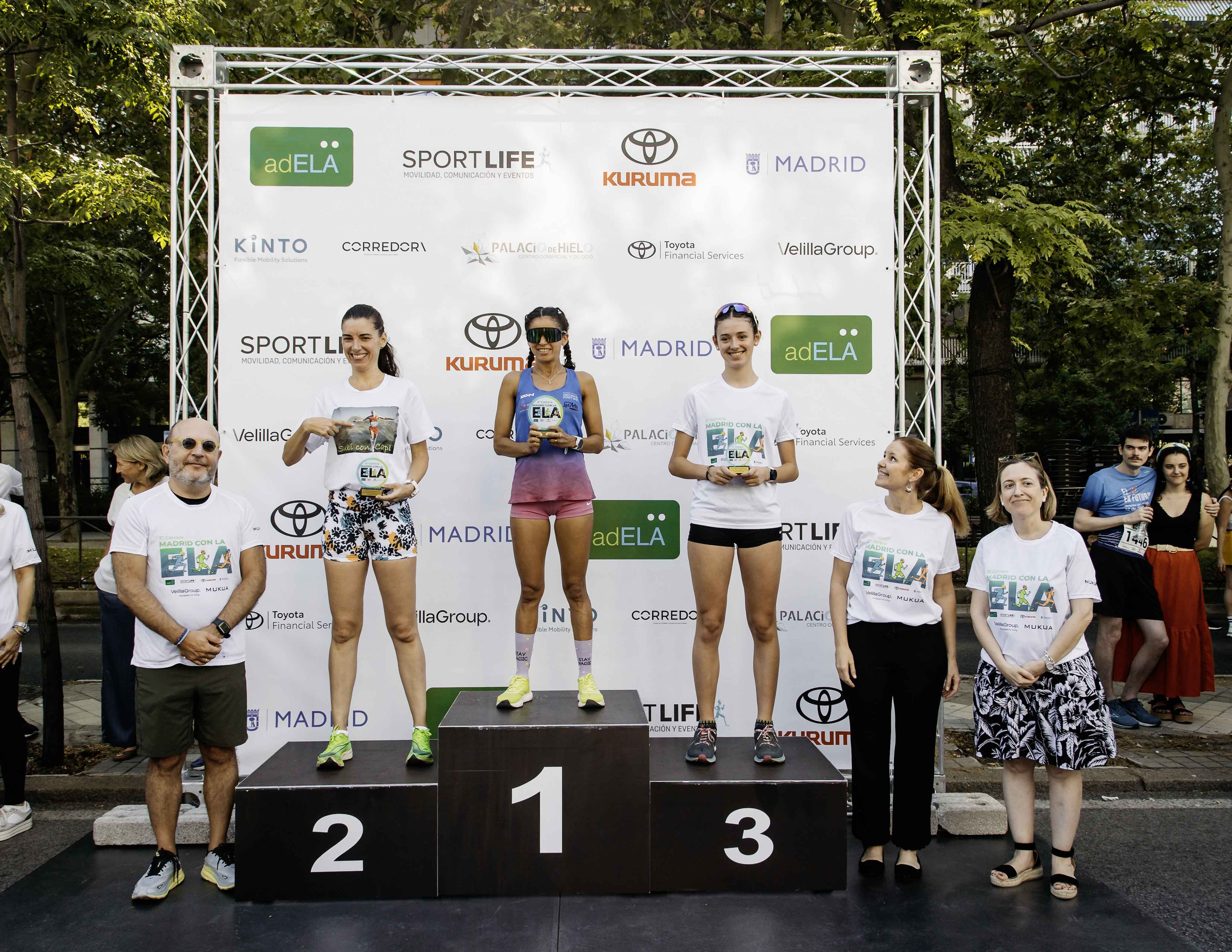 Las mejores fotos de la premiación de la Carrera Madrid con la ELA 4