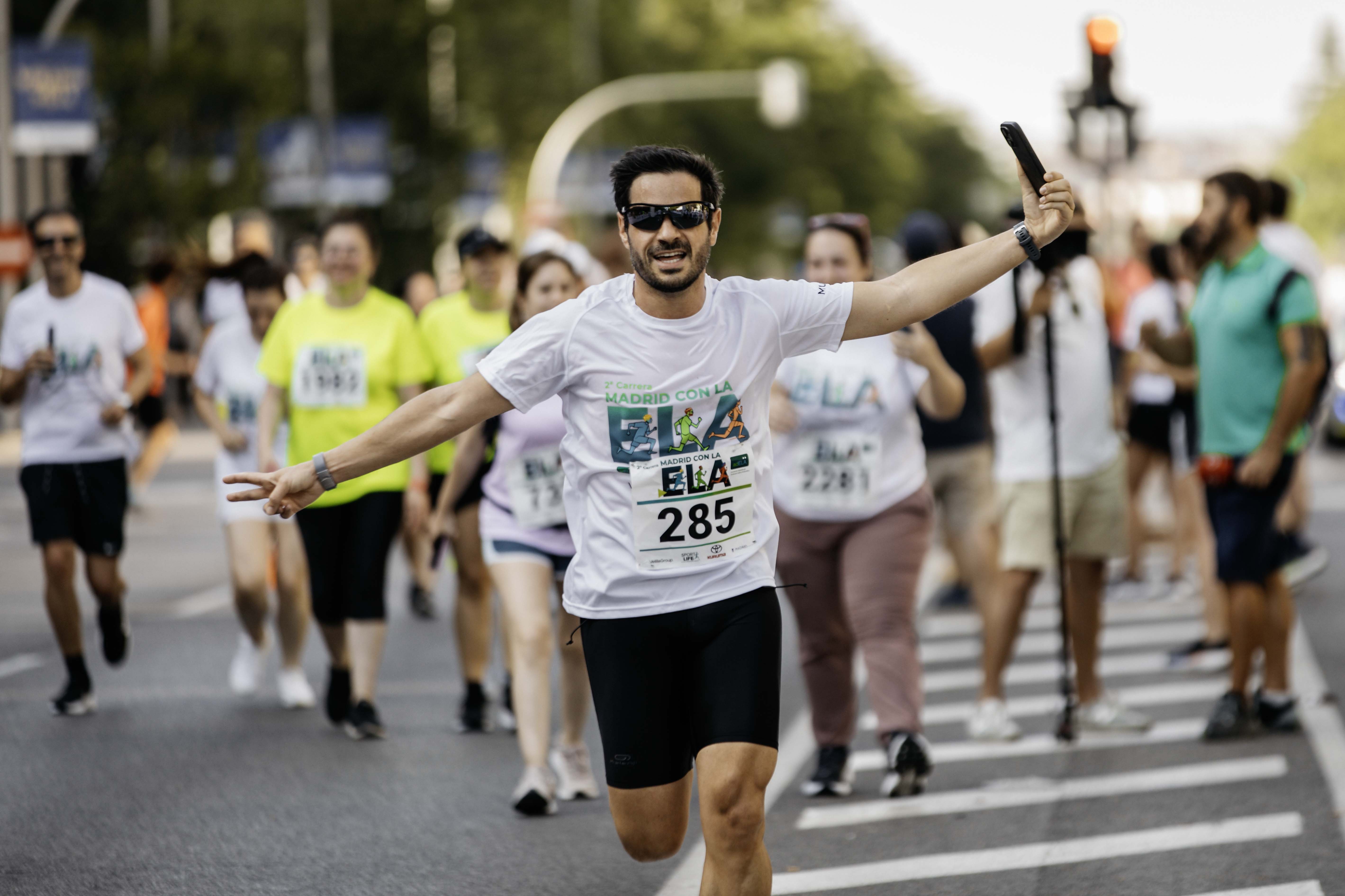 Las mejores fotos de la meta de la Carrera Madrid con la ELA 212