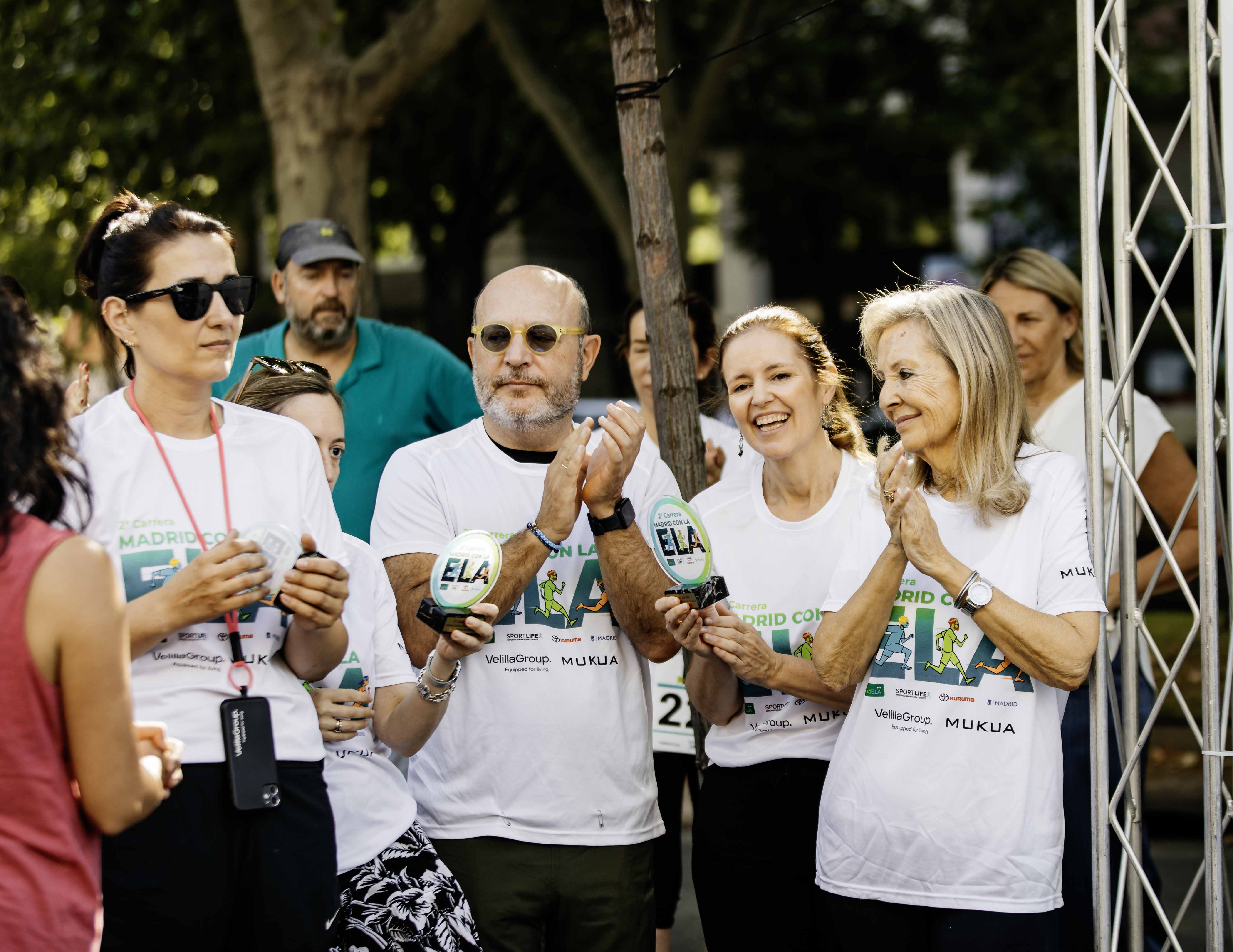 Las mejores fotos de la premiación de la Carrera Madrid con la ELA 8