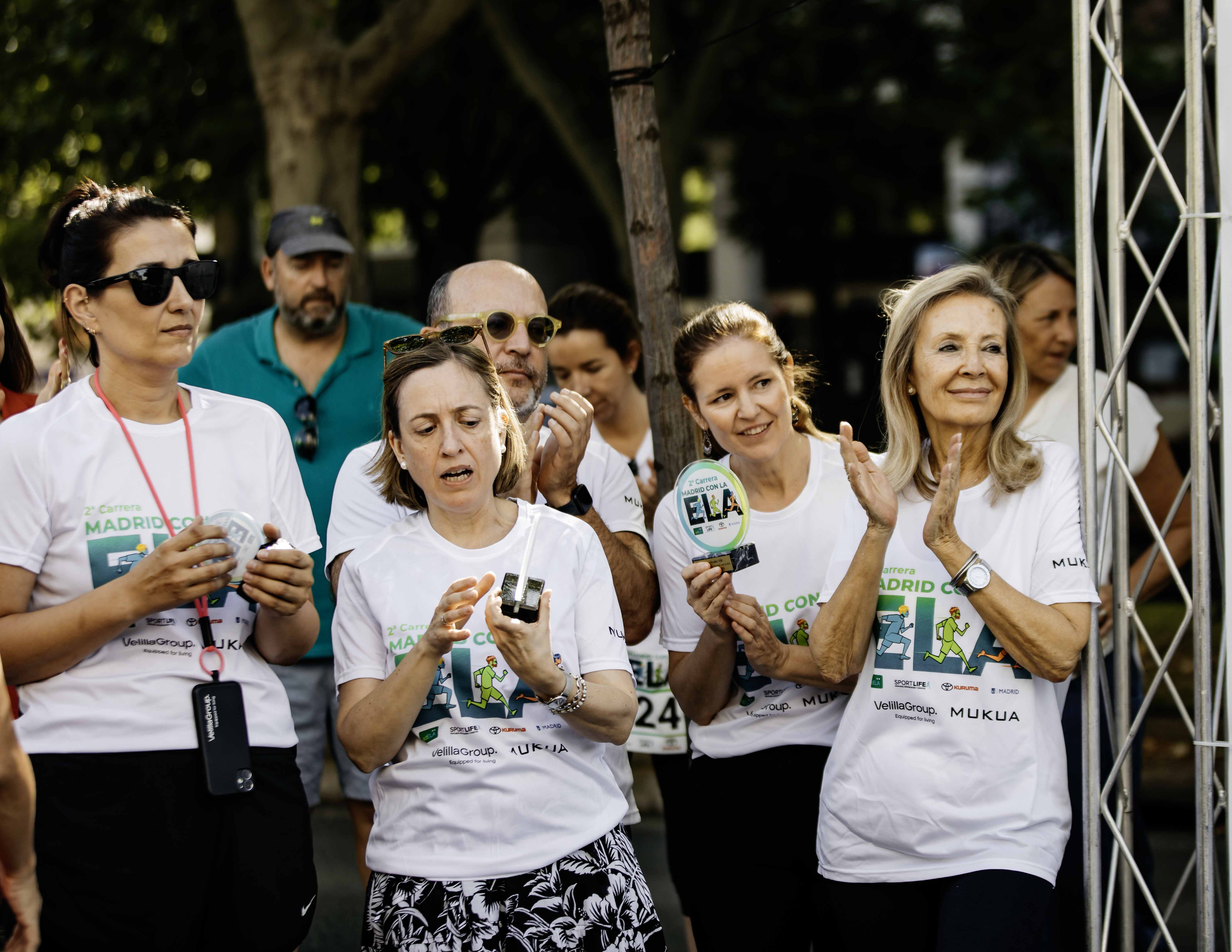 Las mejores fotos de la premiación de la Carrera Madrid con la ELA 9