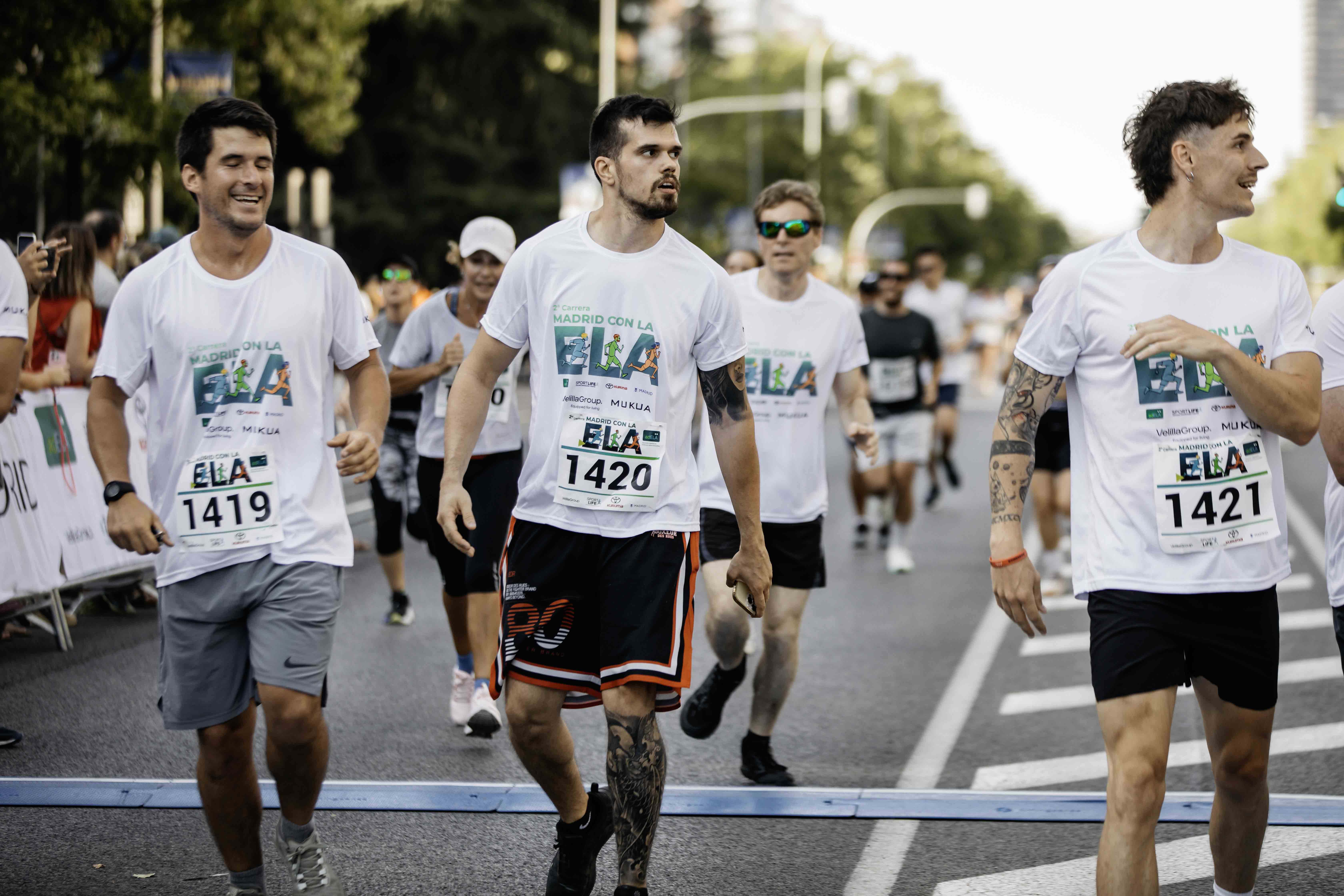 Las mejores fotos de la meta de la Carrera Madrid con la ELA 89