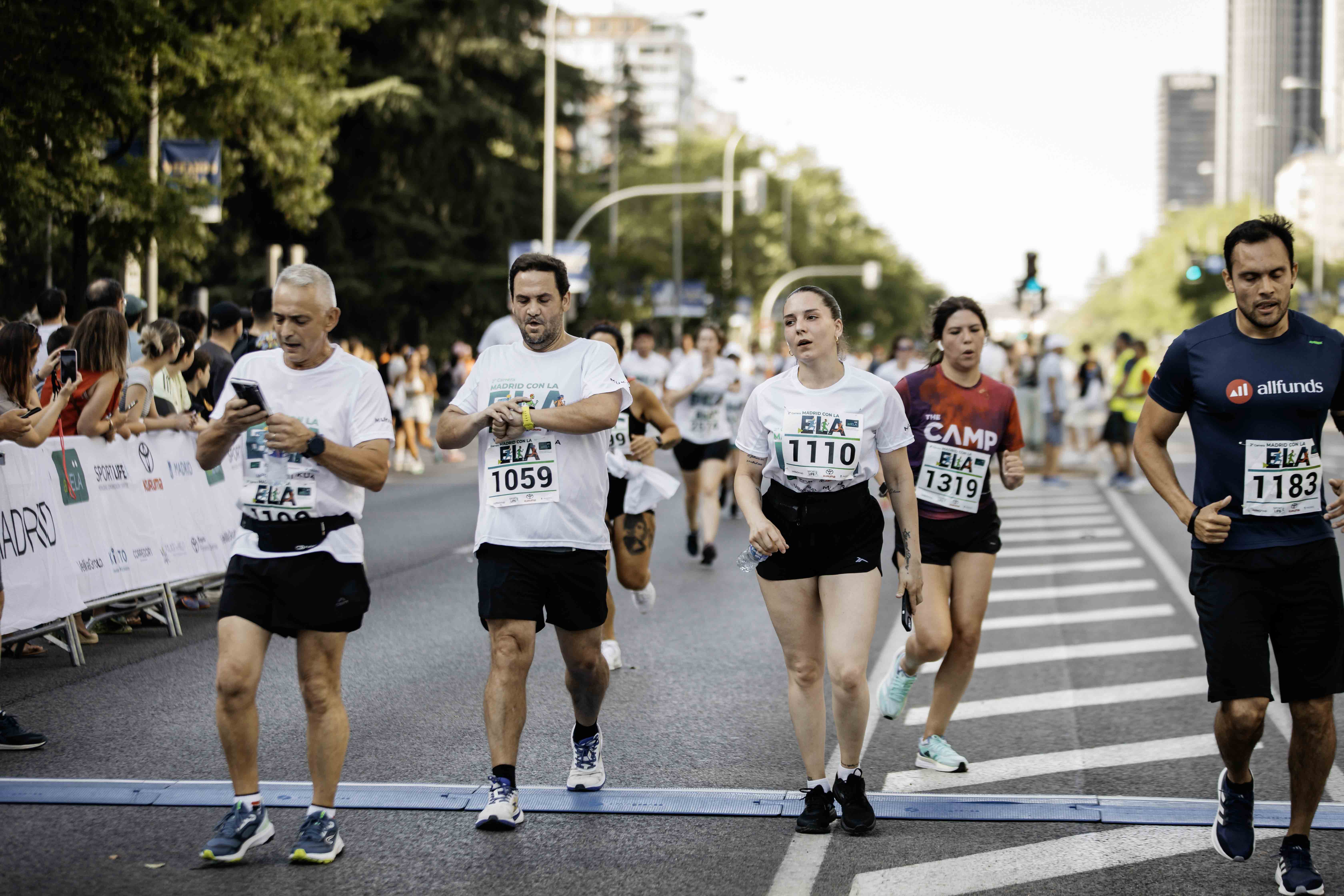 Las mejores fotos de la meta de la Carrera Madrid con la ELA 90