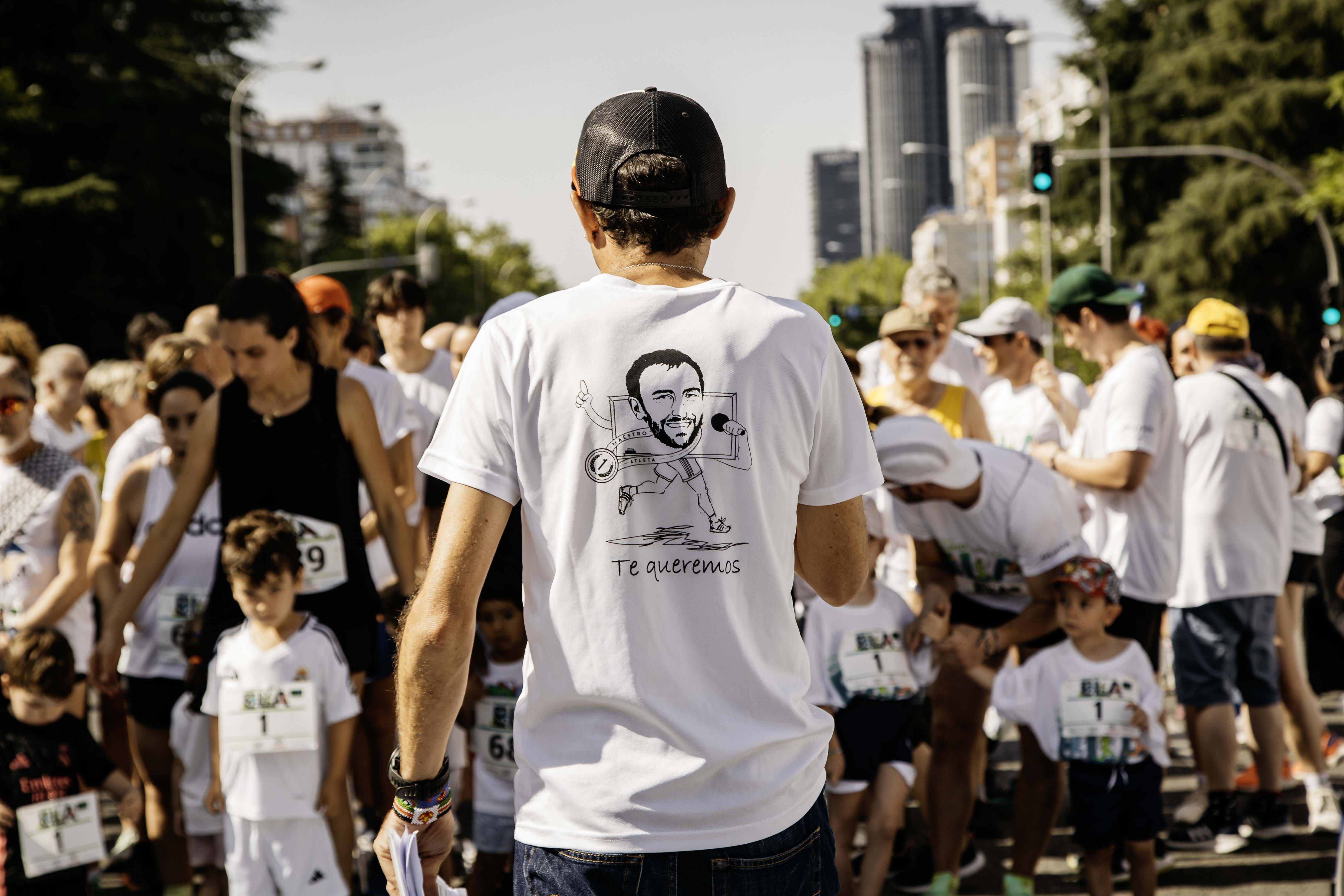 Las mejores fotos de la Carrera de la Superación celebara dentro de la Carrera Madrid con la ELA 2