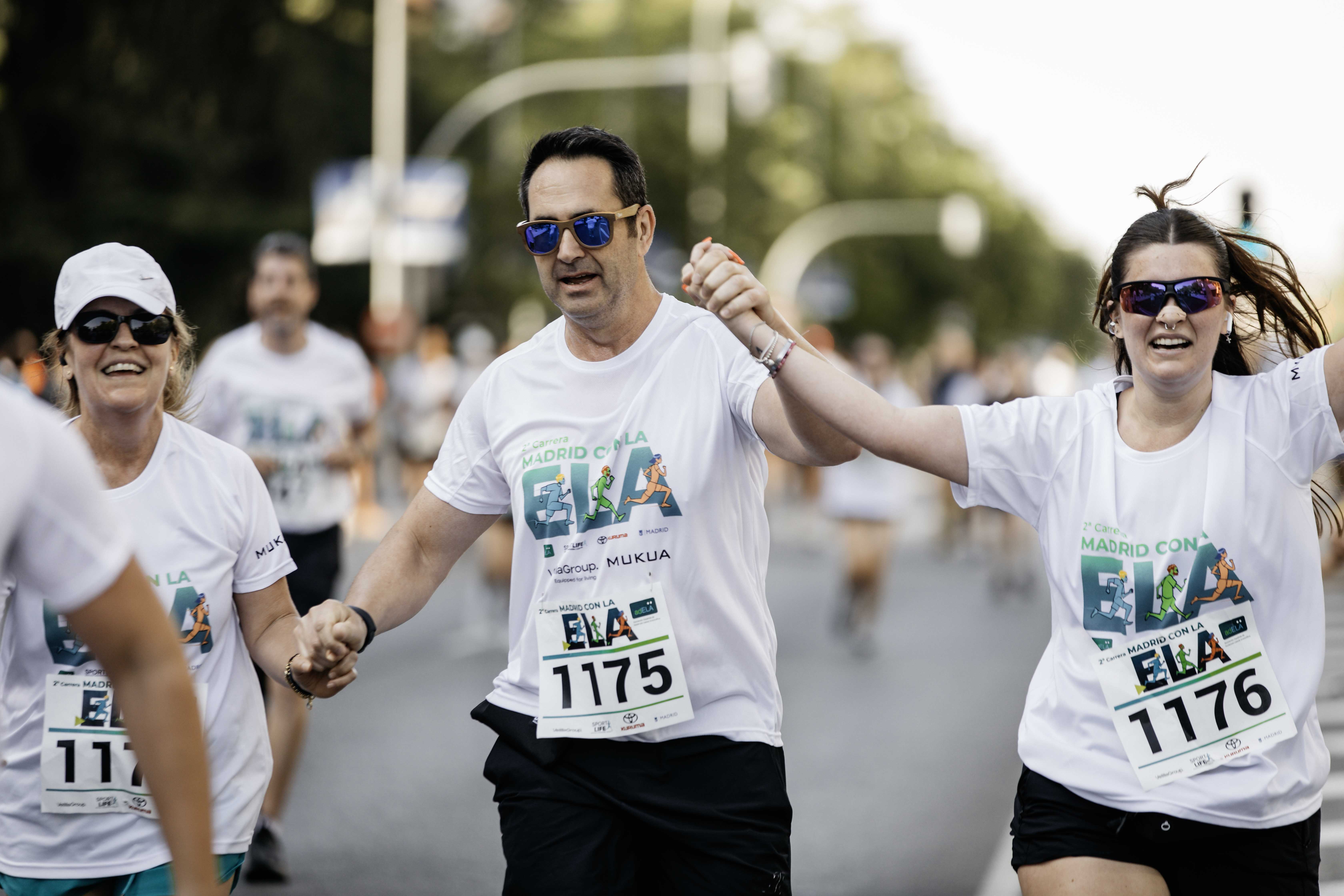 Las mejores fotos de la meta de la Carrera Madrid con la ELA 91