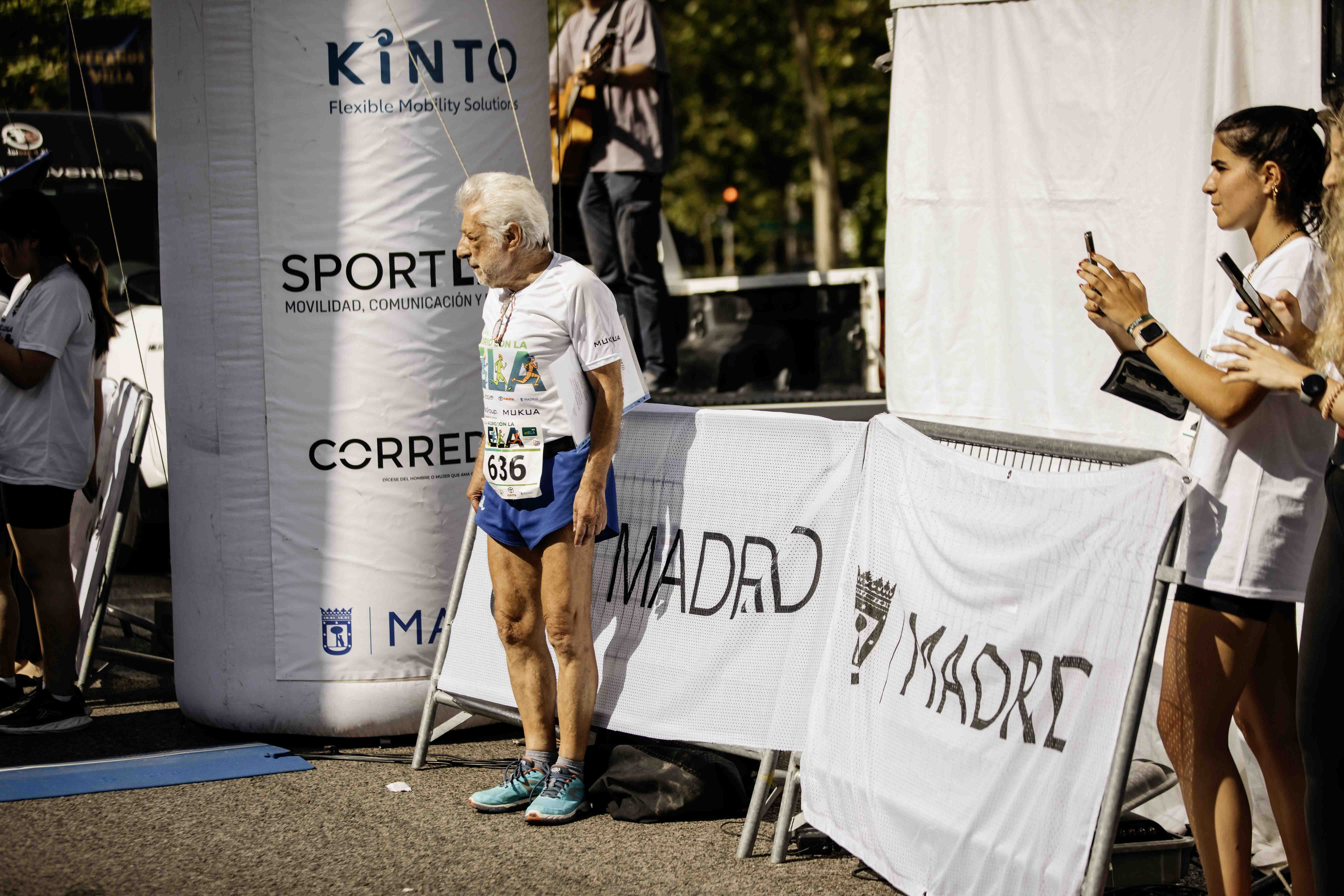 Las mejores fotos de la Carrera de la Superación celebara dentro de la Carrera Madrid con la ELA 4