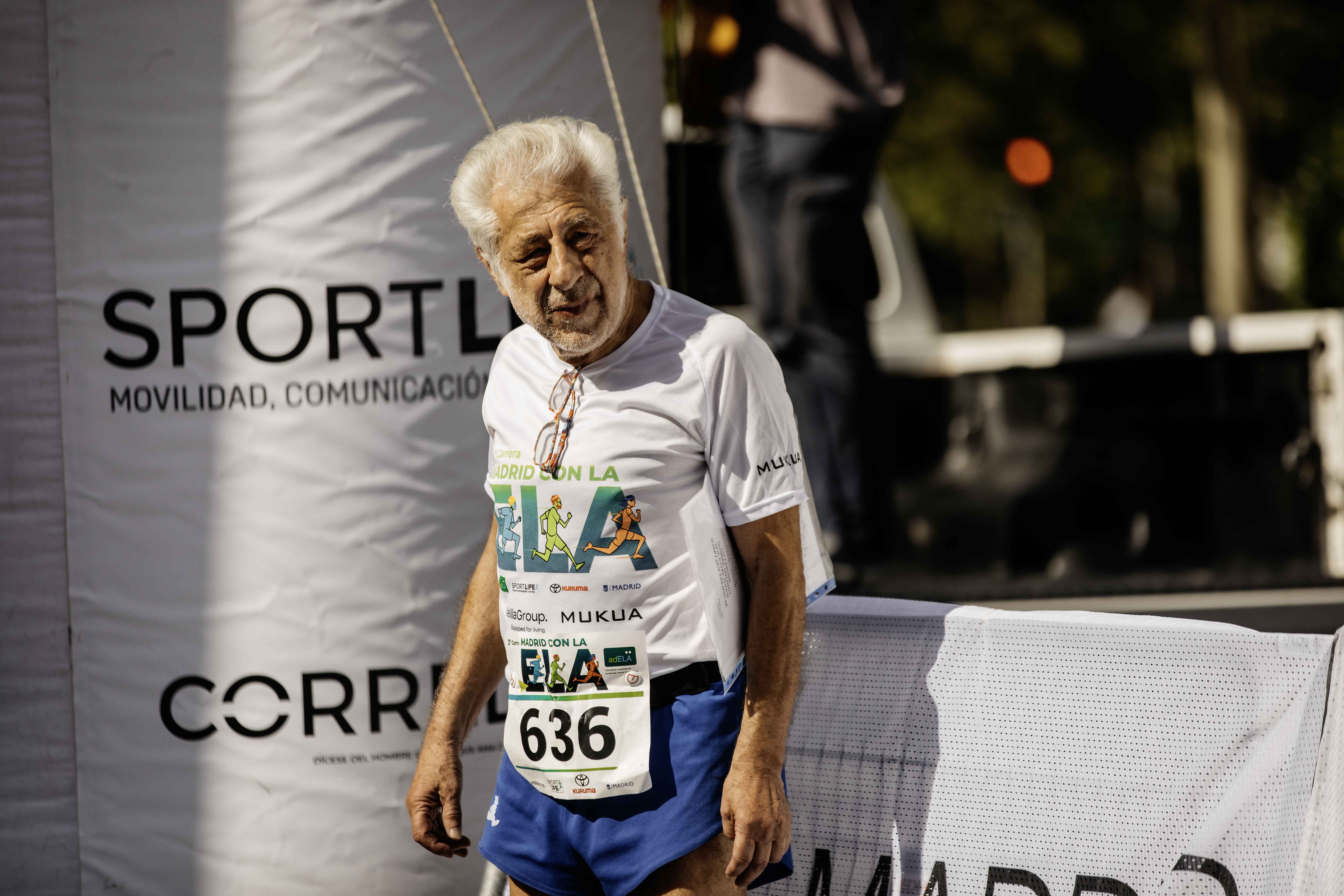 Las mejores fotos de la Carrera de la Superación celebara dentro de la Carrera Madrid con la ELA 5