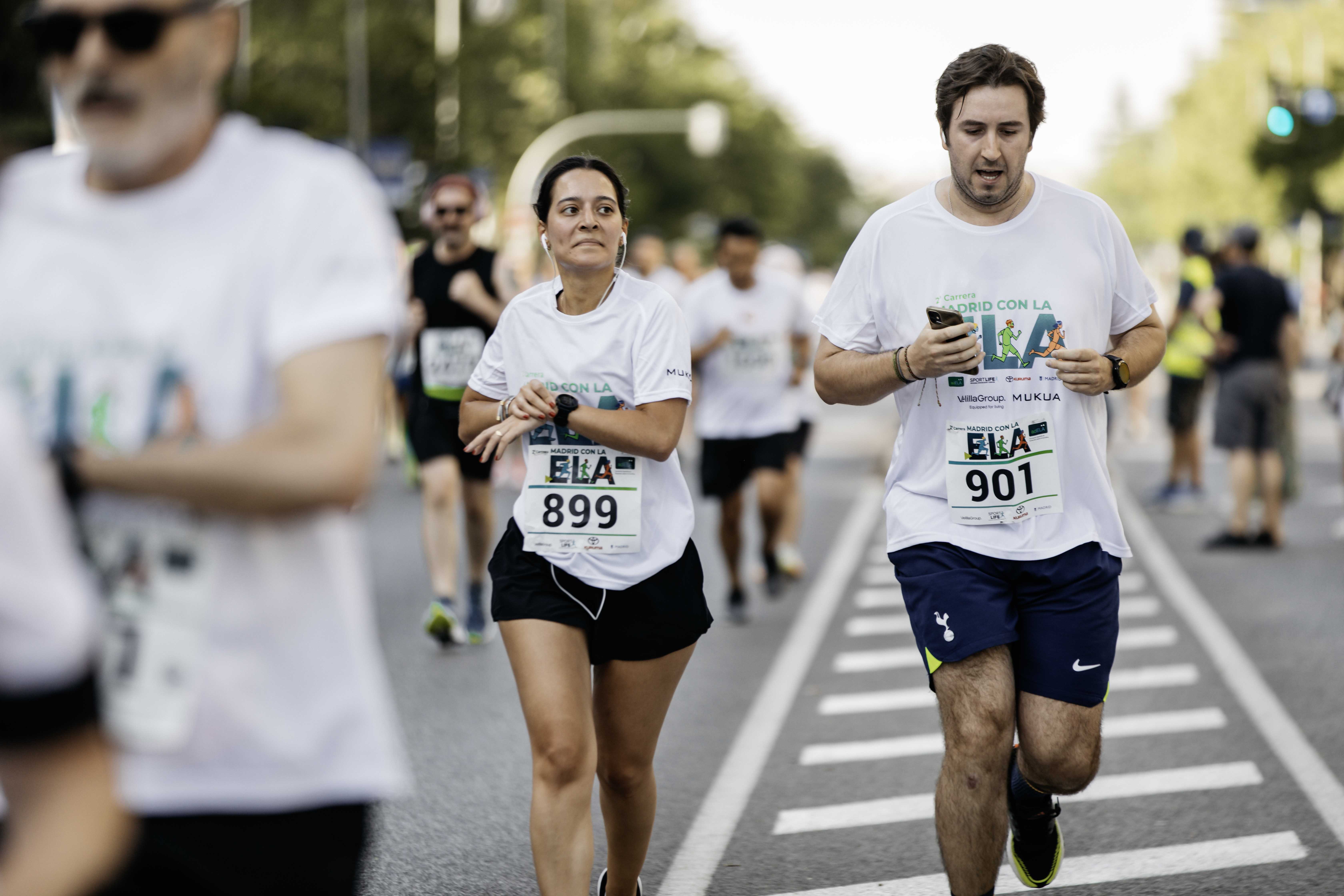 Las mejores fotos de la meta de la Carrera Madrid con la ELA 105