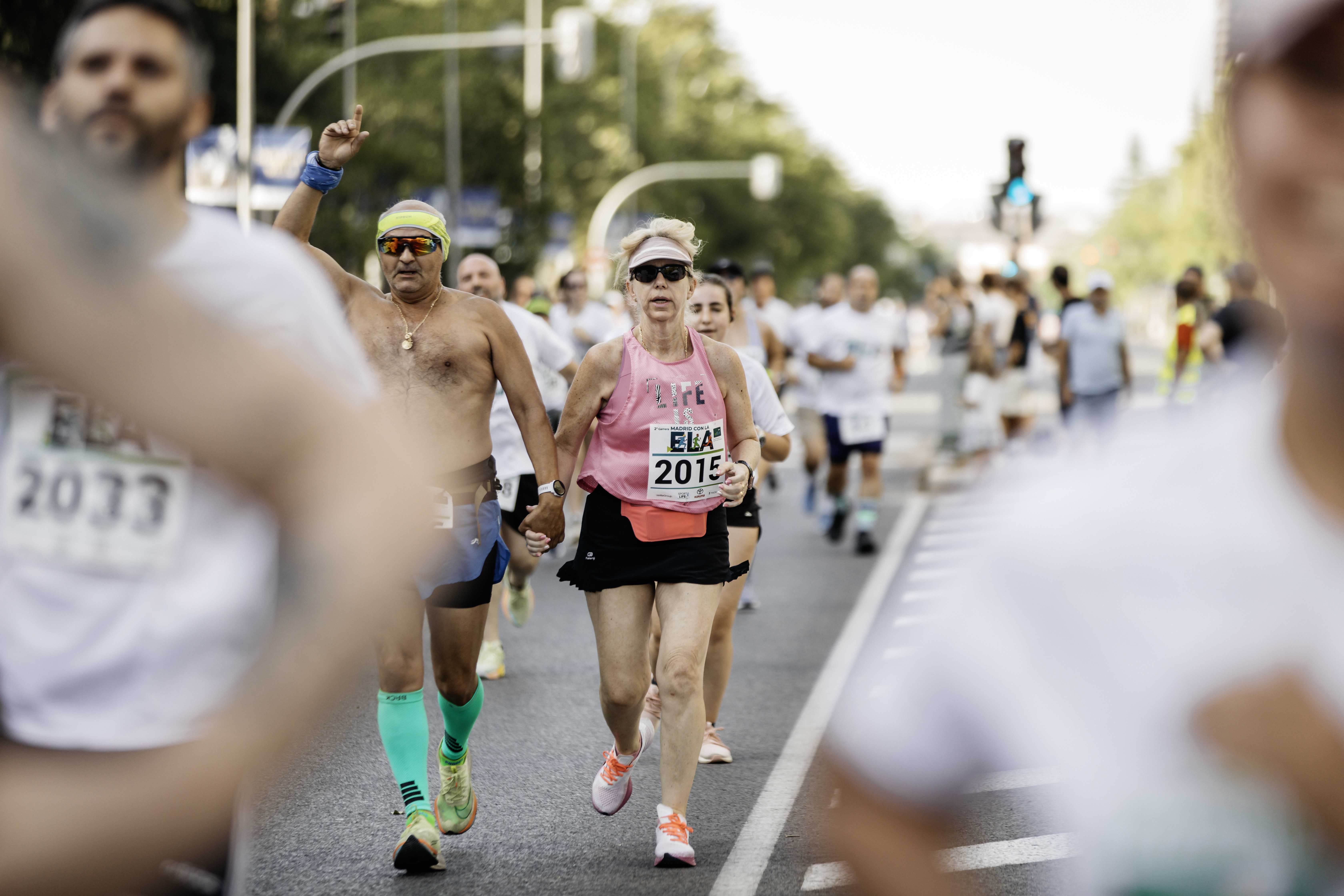 Las mejores fotos de la meta de la Carrera Madrid con la ELA 109