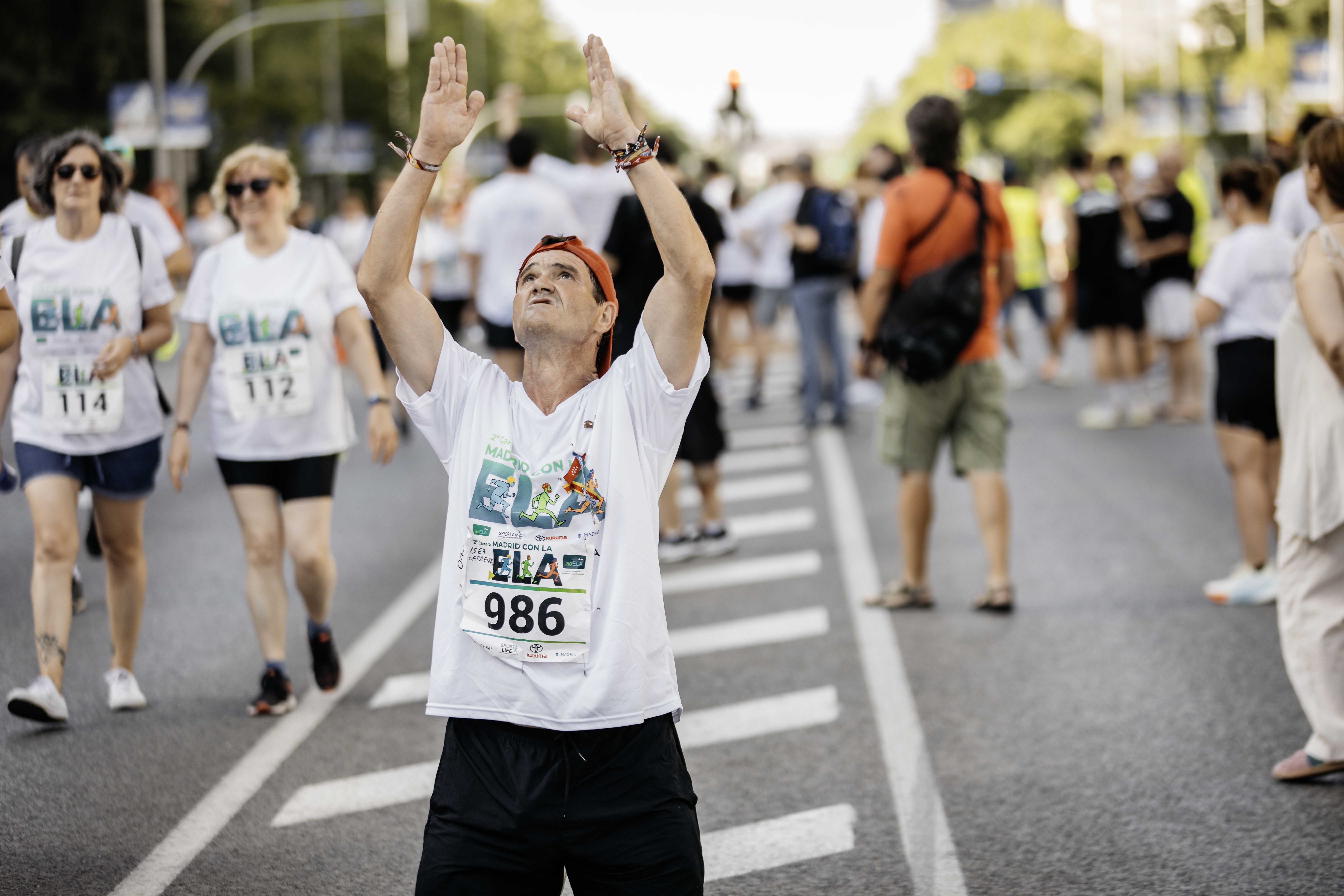 Las mejores fotos de la meta de la Carrera Madrid con la ELA 246
