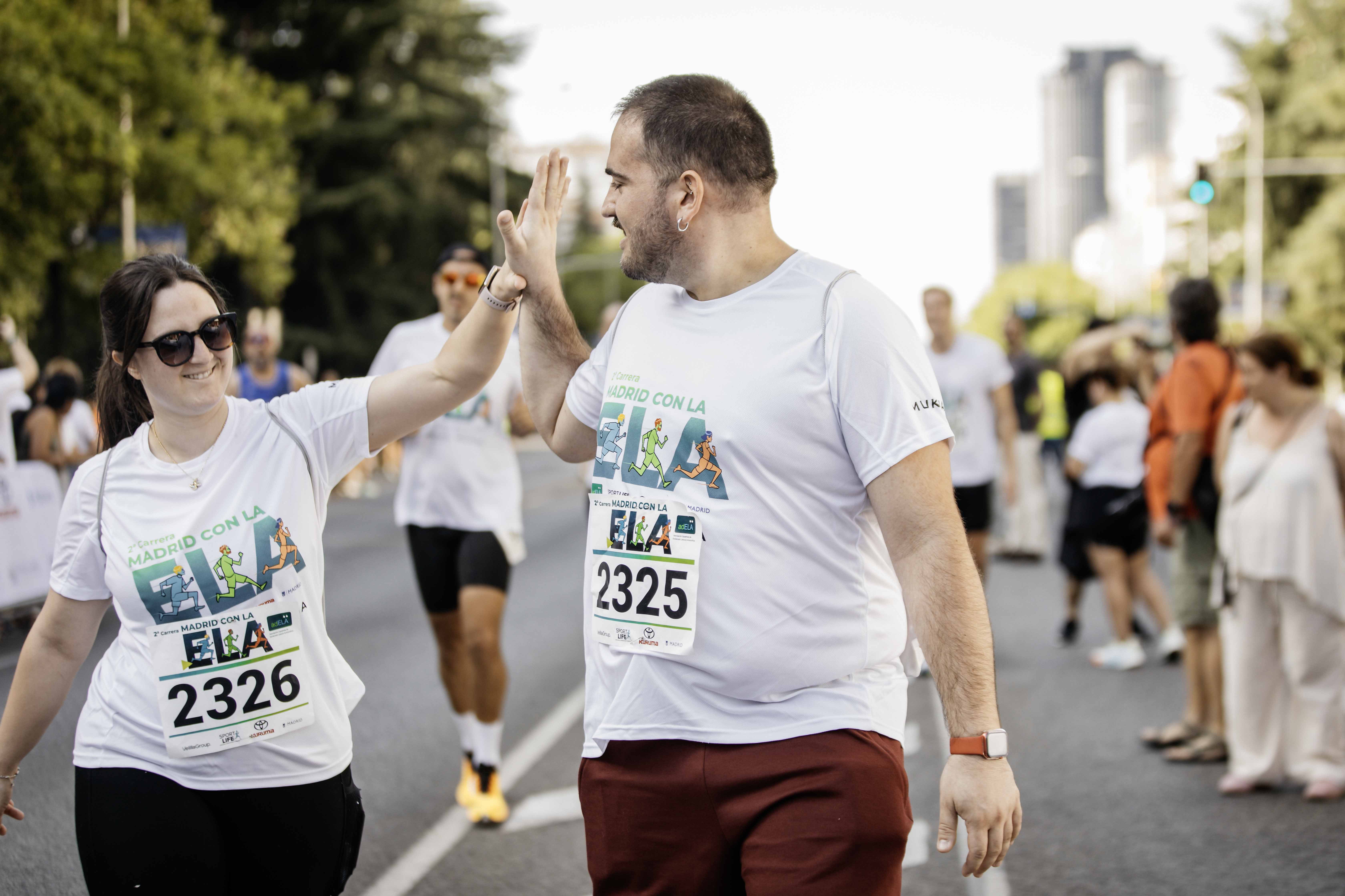 Las mejores fotos de la meta de la Carrera Madrid con la ELA 248