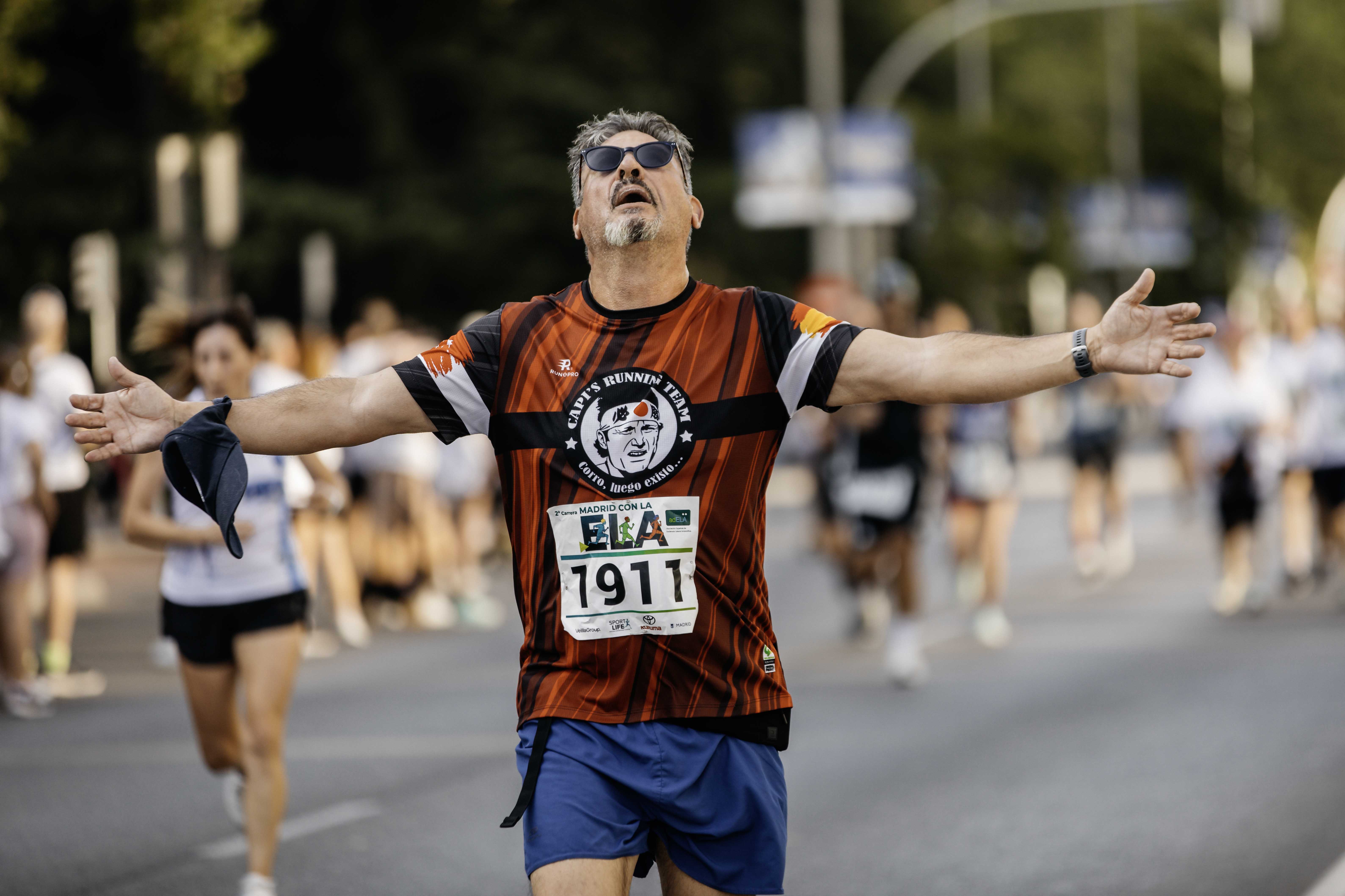 Las mejores fotos de la meta de la Carrera Madrid con la ELA 249