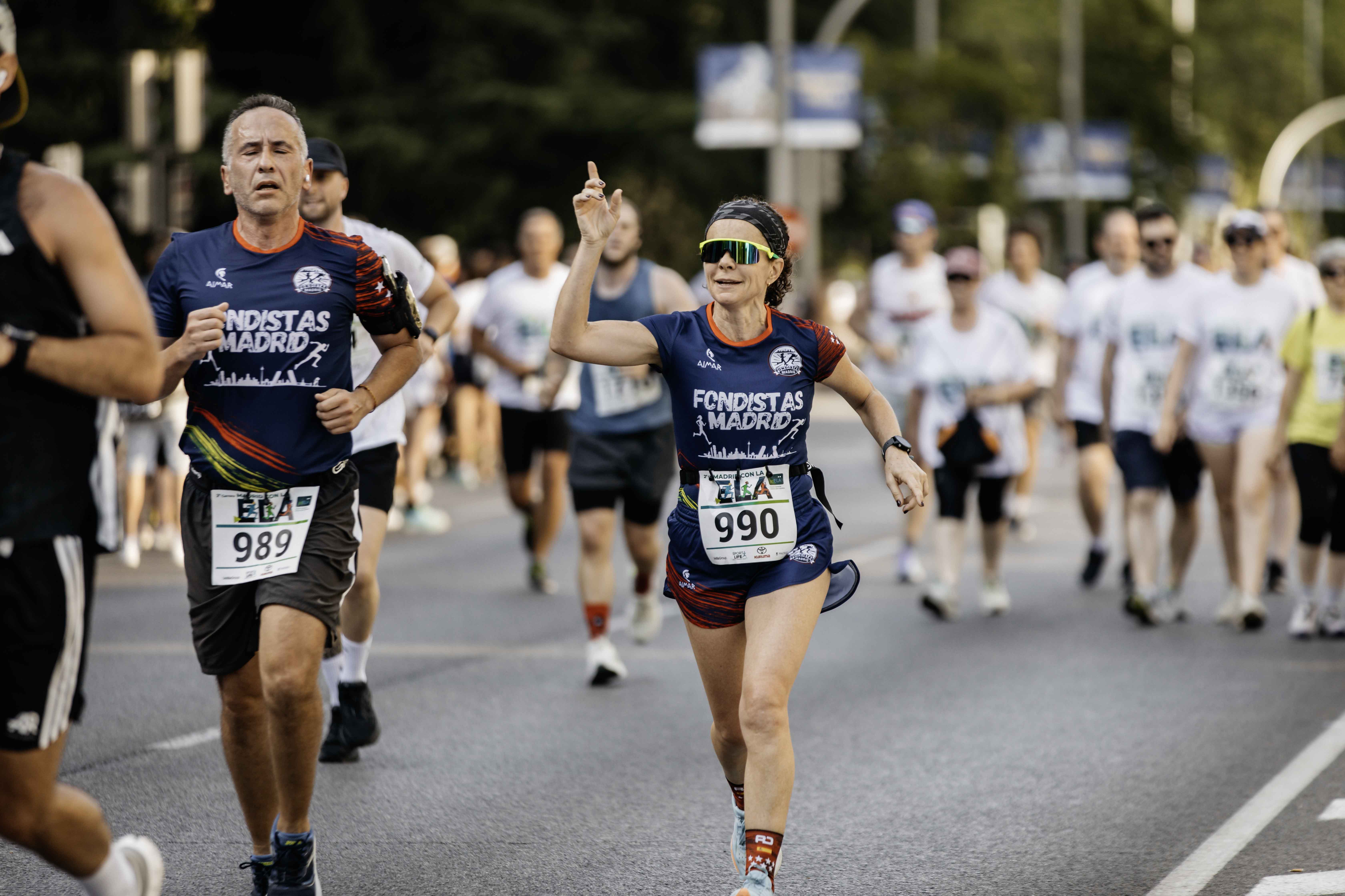 Las mejores fotos de la meta de la Carrera Madrid con la ELA 251