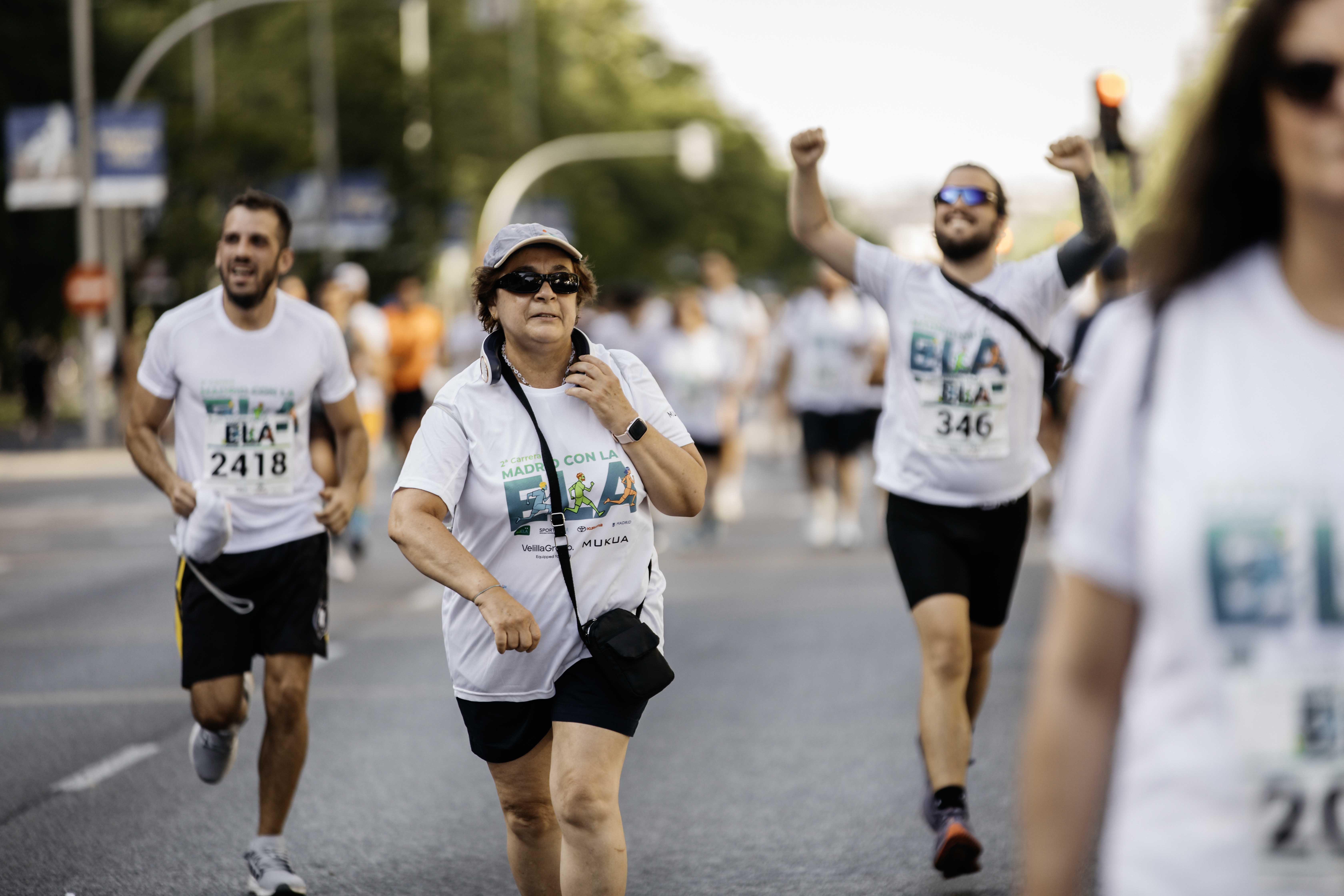Las mejores fotos de la meta de la Carrera Madrid con la ELA 252