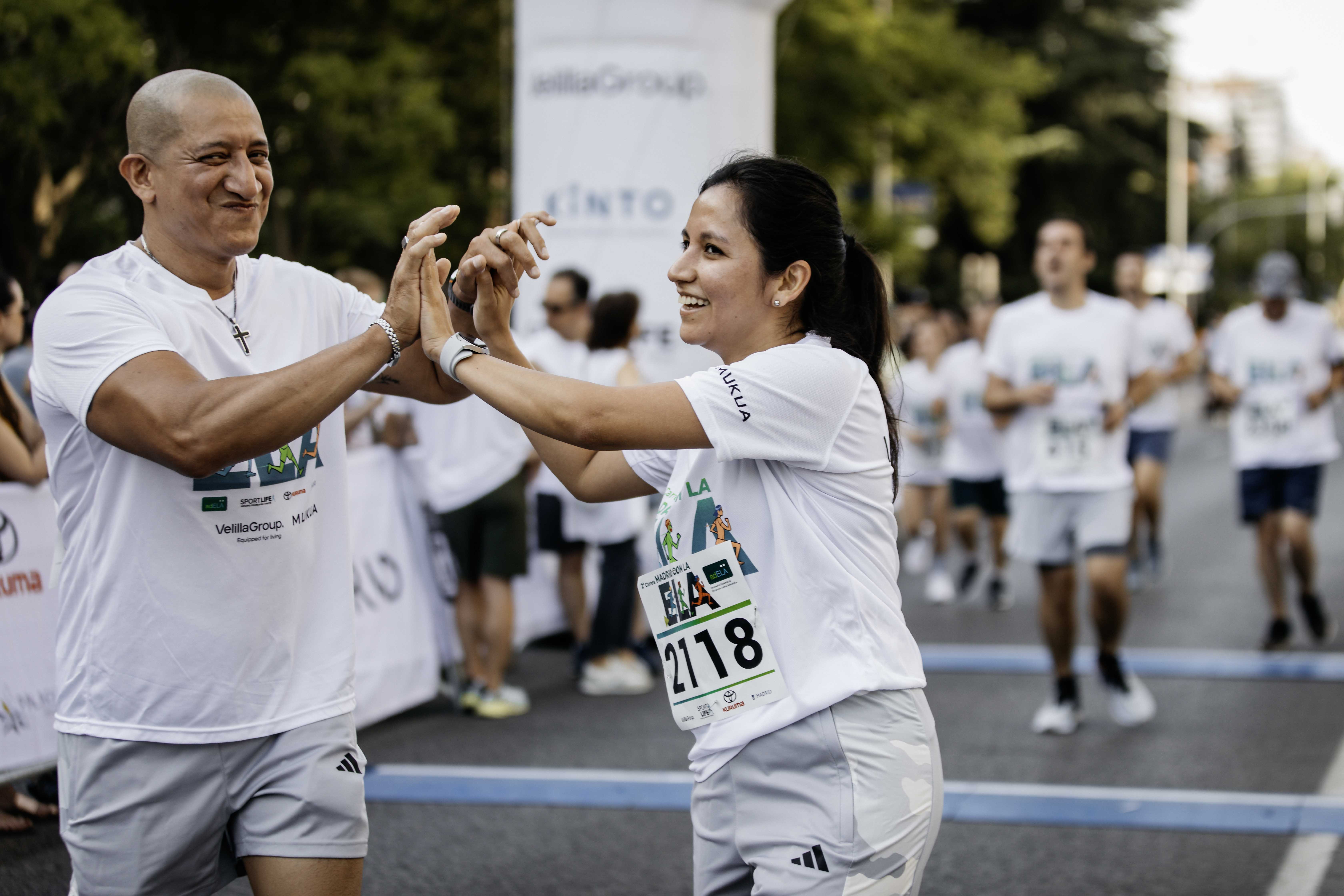 Las mejores fotos de la meta de la Carrera Madrid con la ELA 119