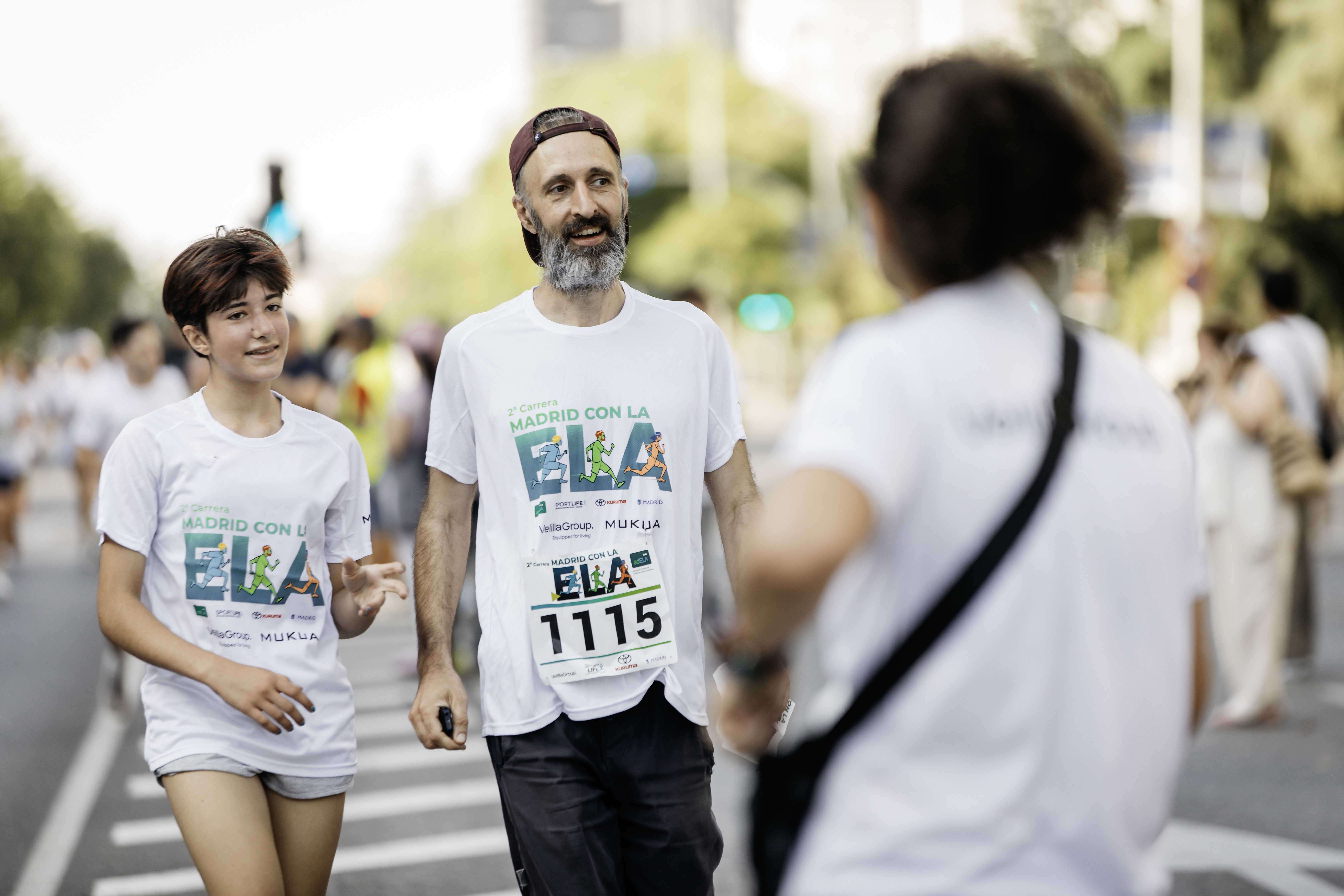 Las mejores fotos de la meta de la Carrera Madrid con la ELA 124