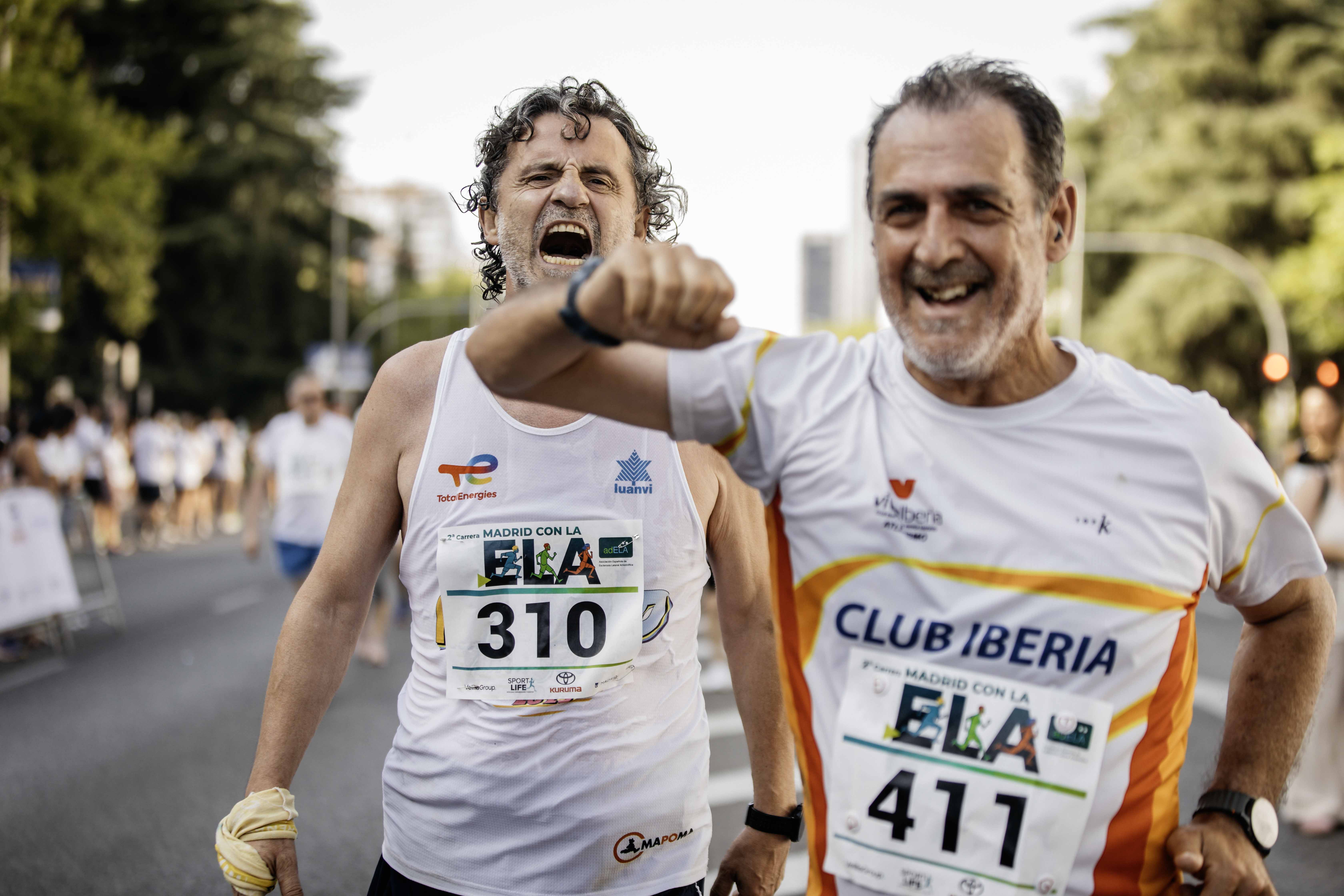 Las mejores fotos de la meta de la Carrera Madrid con la ELA 261