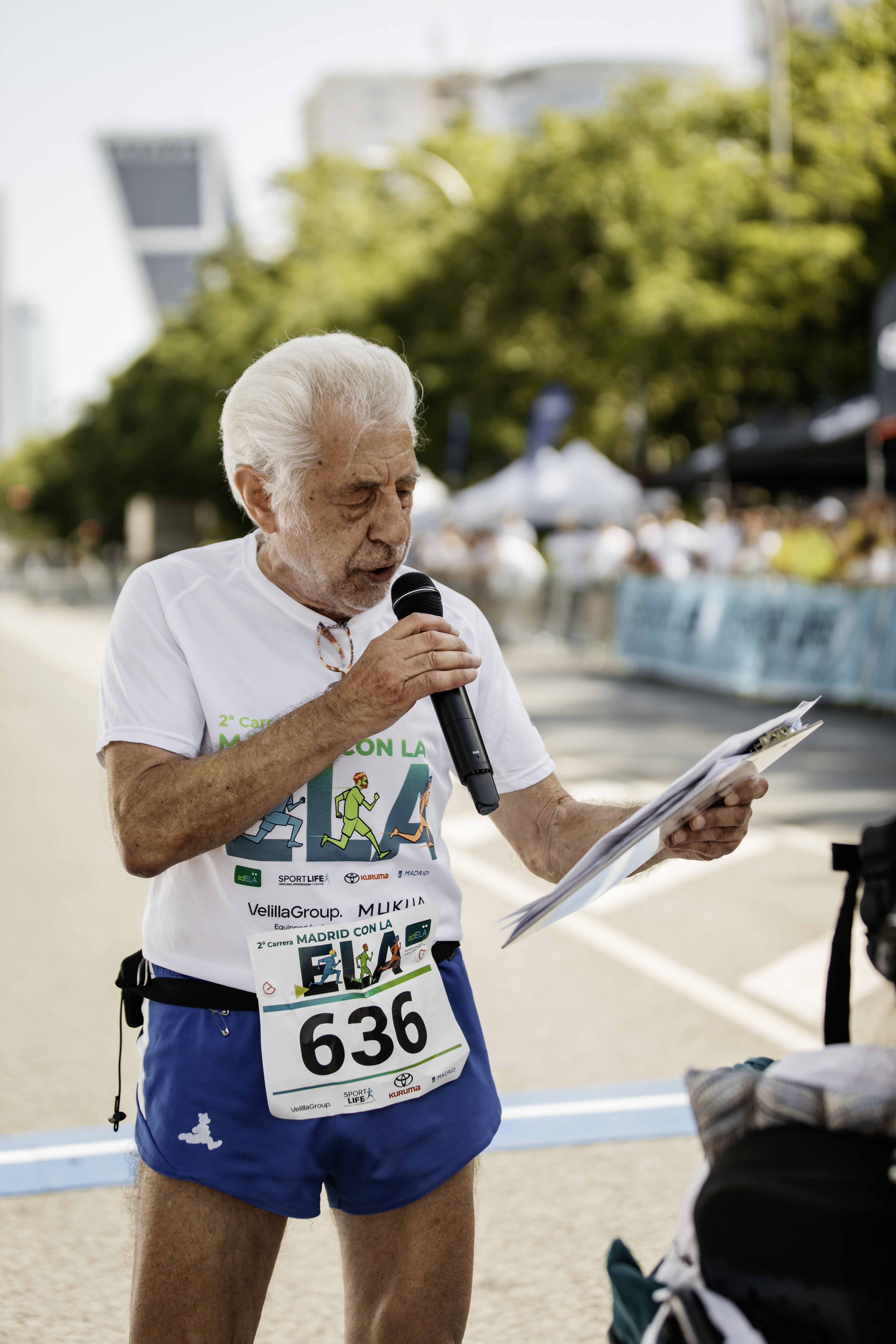 Las mejores fotos de la Carrera de la Superación celebara dentro de la Carrera Madrid con la ELA 42
