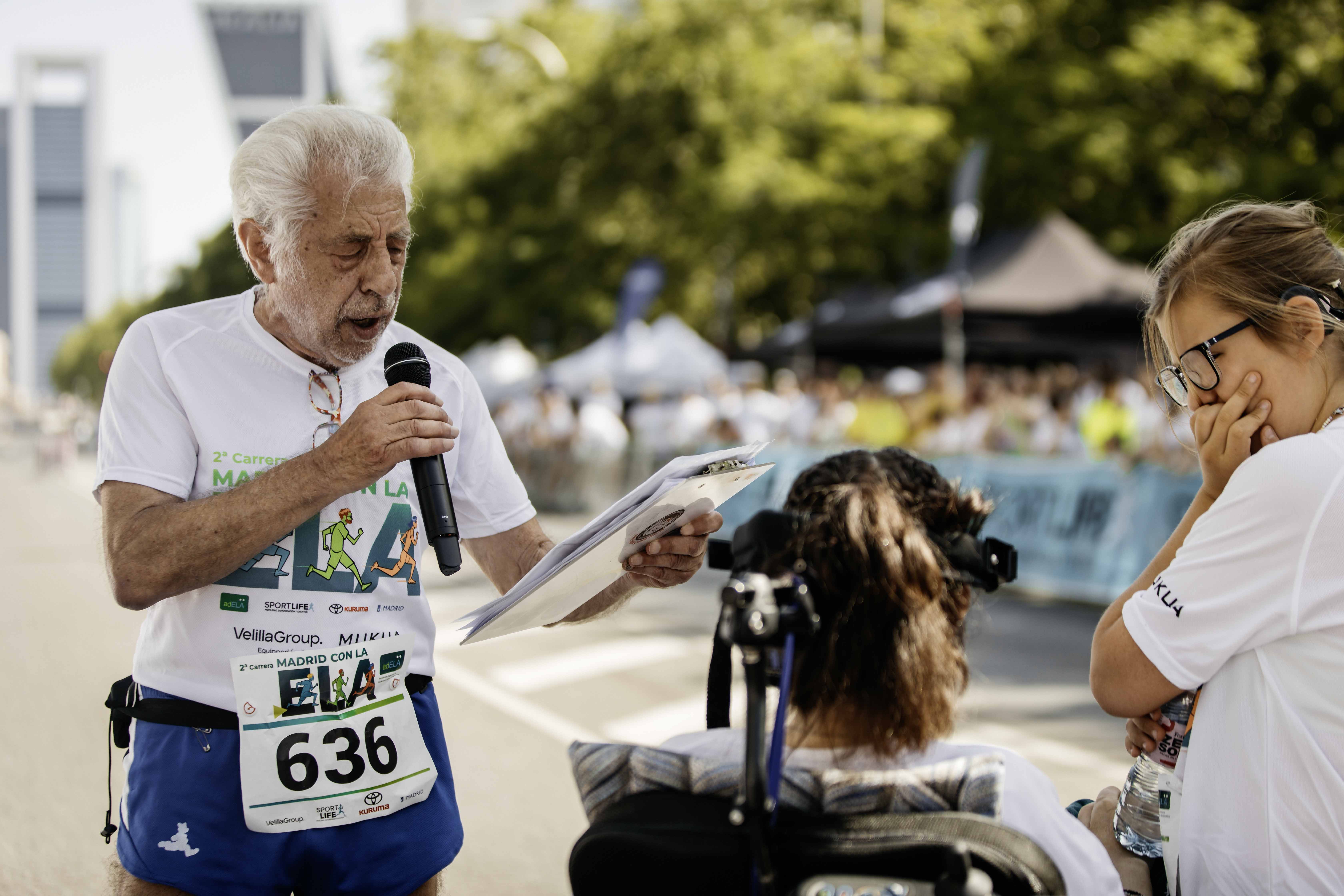 Las mejores fotos de la Carrera de la Superación celebara dentro de la Carrera Madrid con la ELA 43