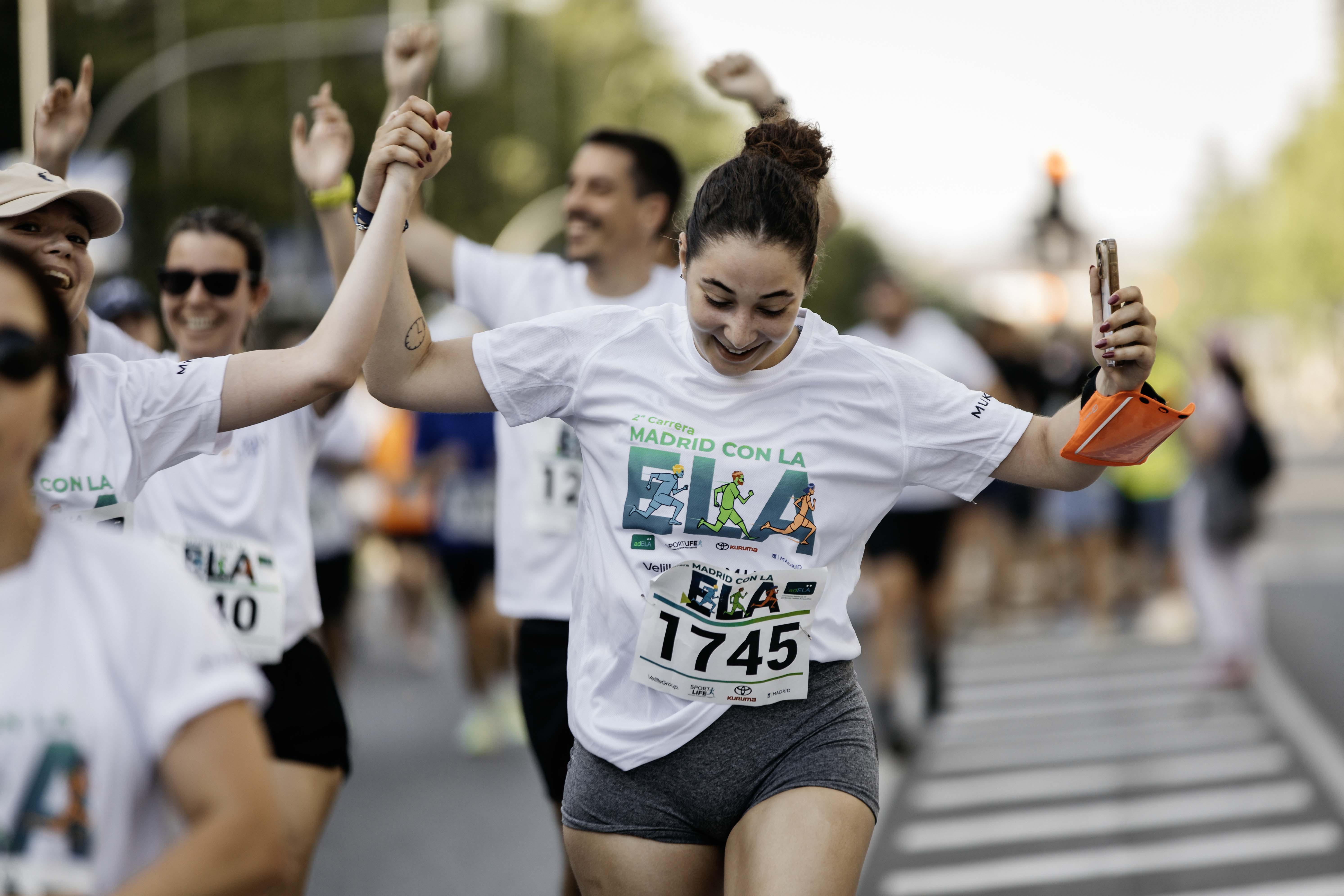 Las mejores fotos de la meta de la Carrera Madrid con la ELA 130