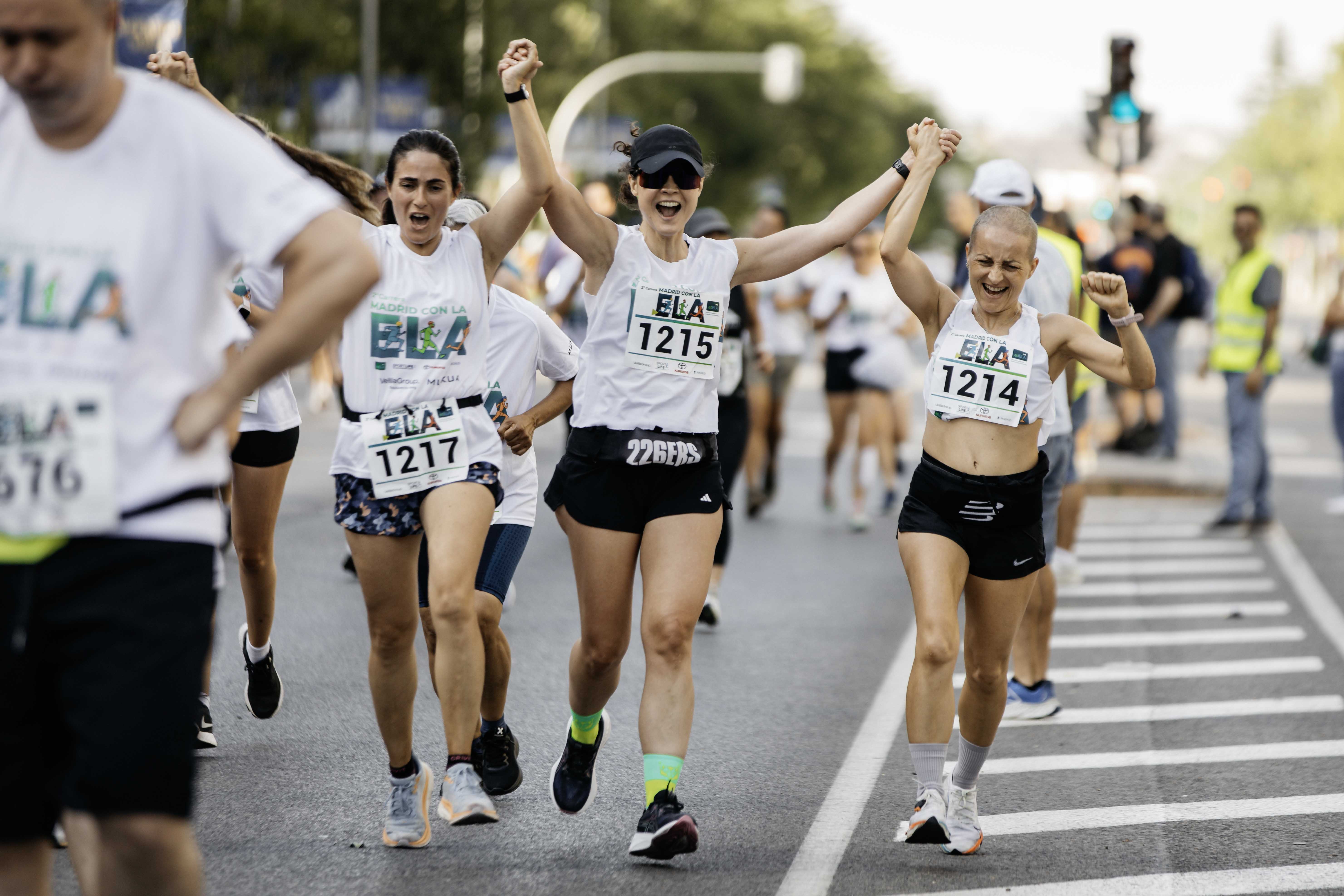 Las mejores fotos de la meta de la Carrera Madrid con la ELA 132