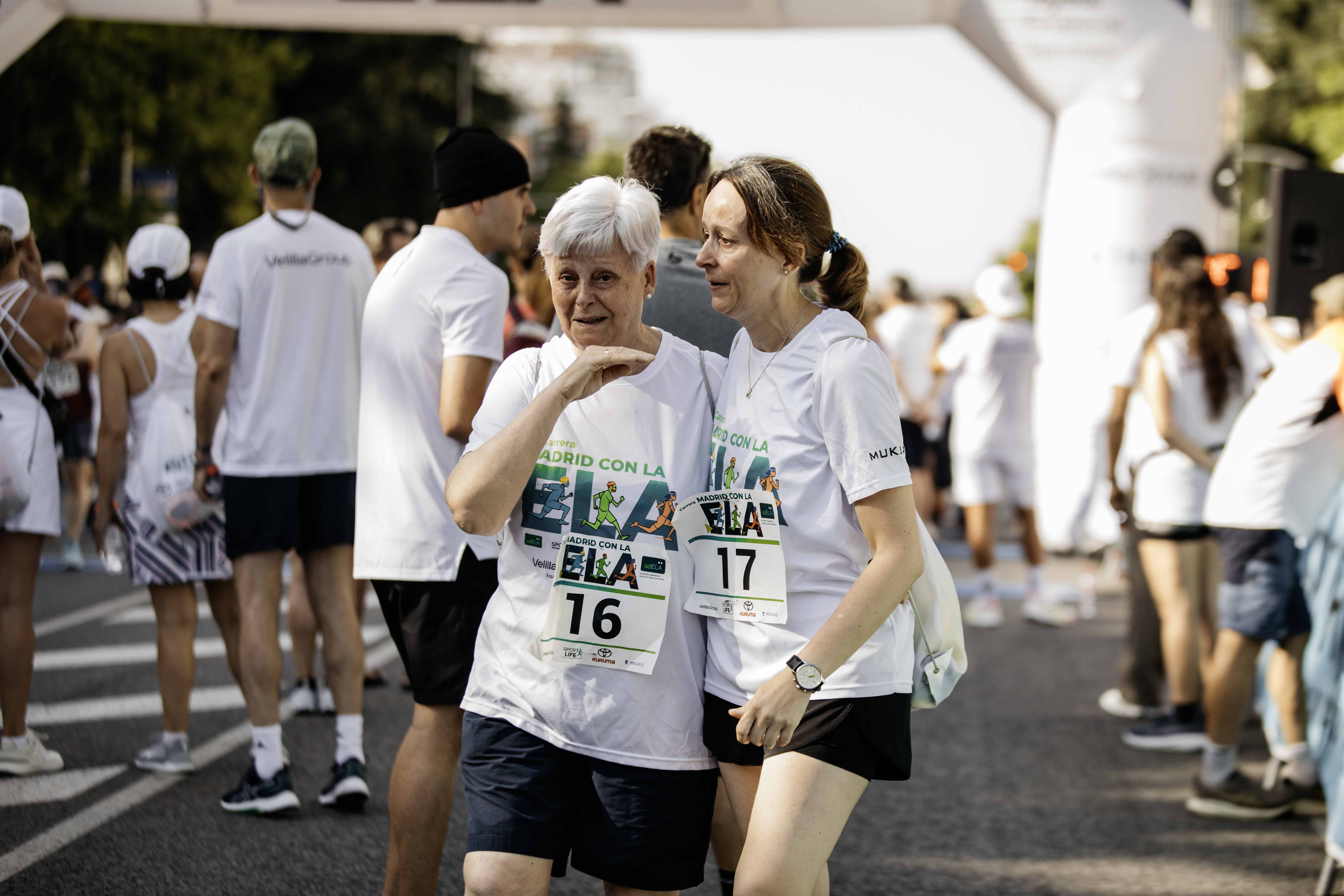 Las mejores fotos de la meta de la Carrera Madrid con la ELA 268