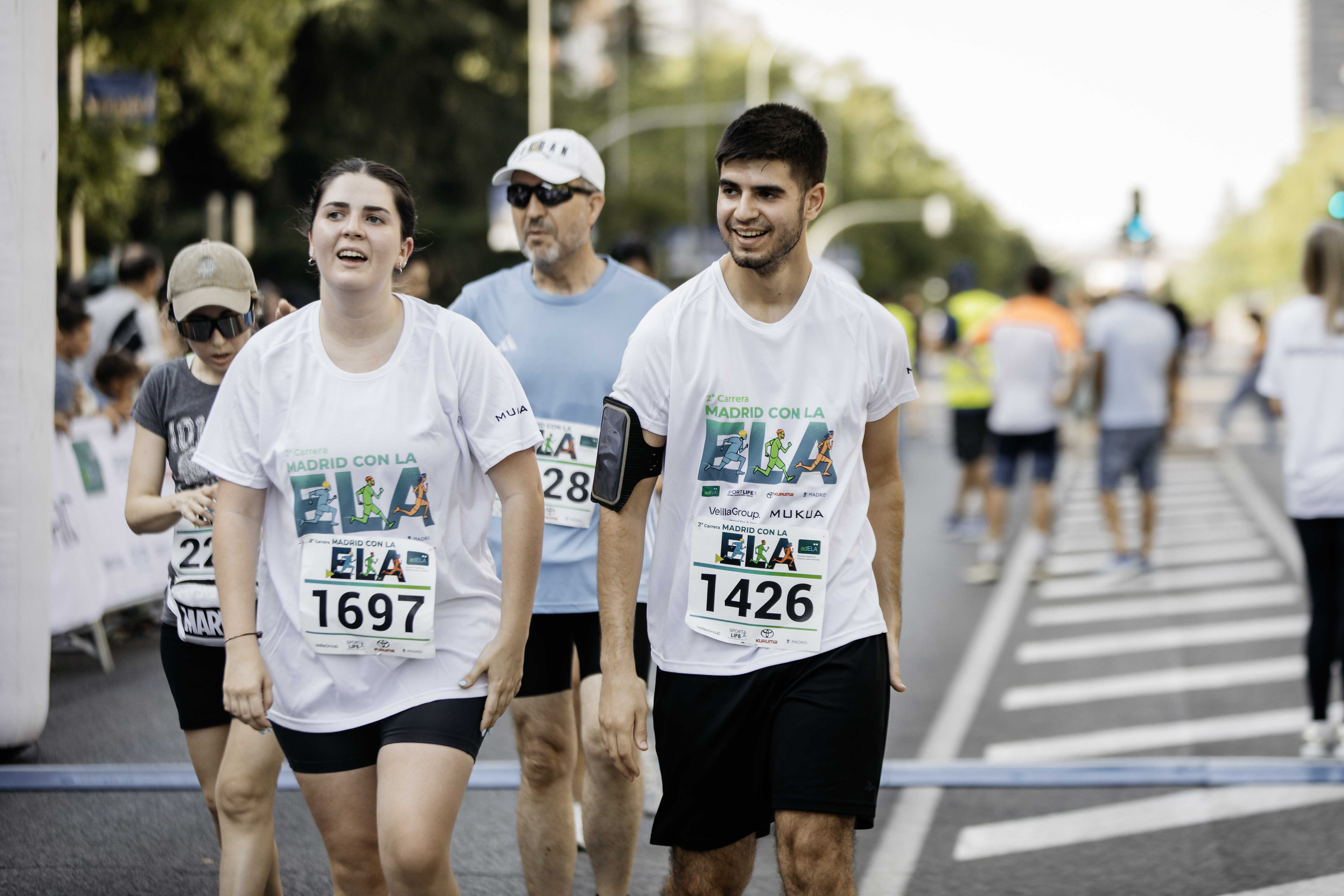 Las mejores fotos de la meta de la Carrera Madrid con la ELA 140