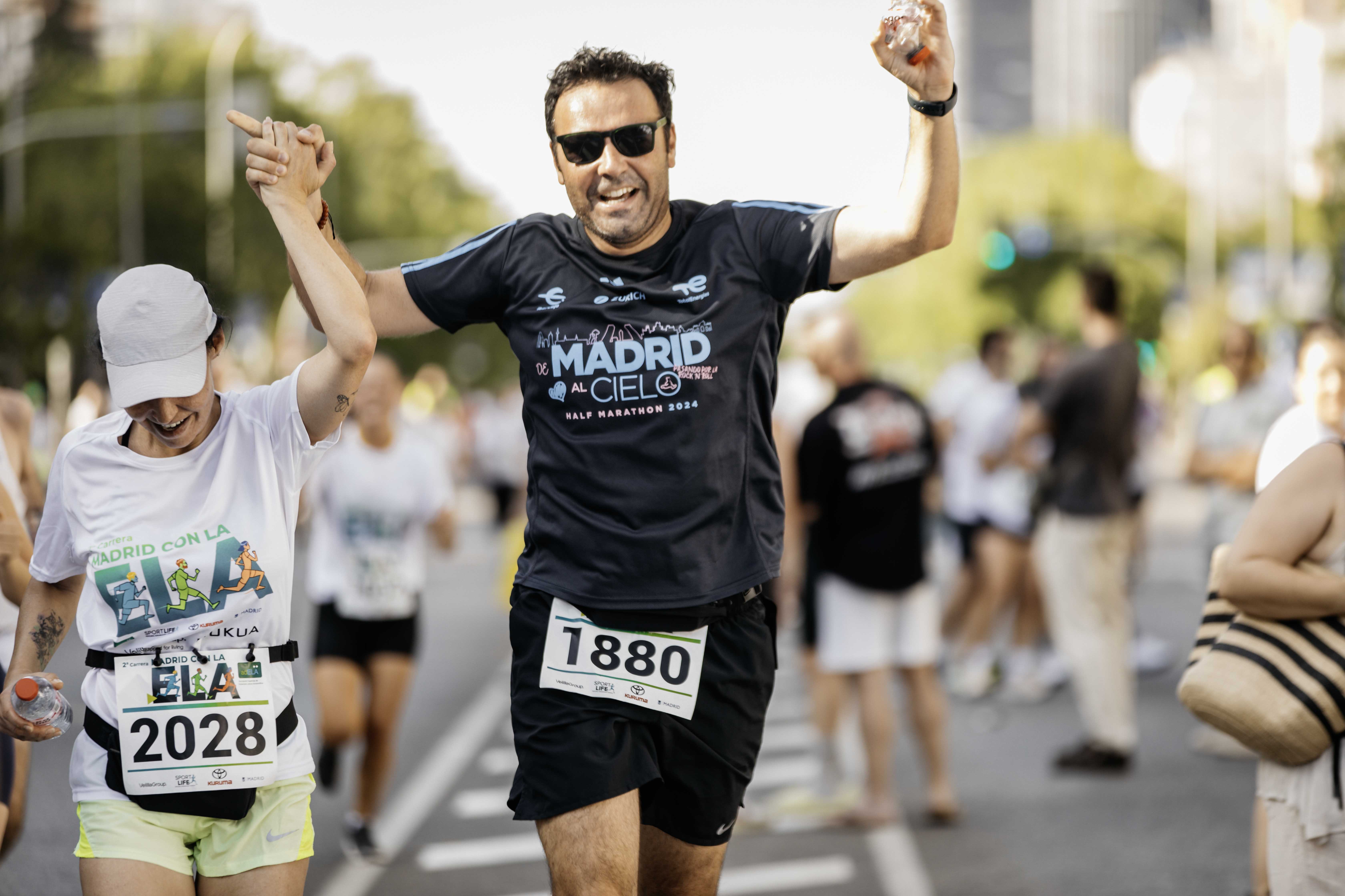 Las mejores fotos de la meta de la Carrera Madrid con la ELA 277