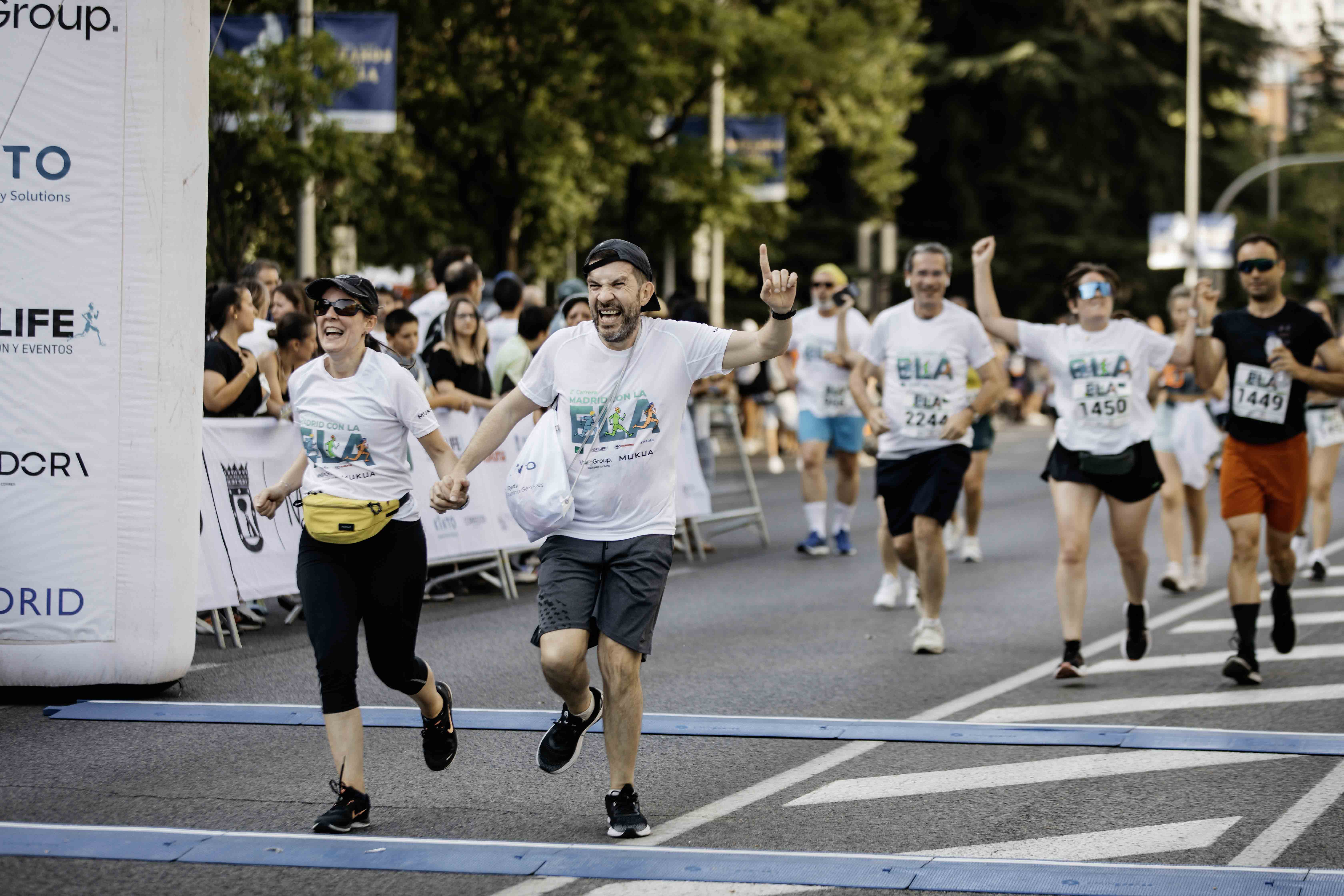 Las mejores fotos de la meta de la Carrera Madrid con la ELA 150